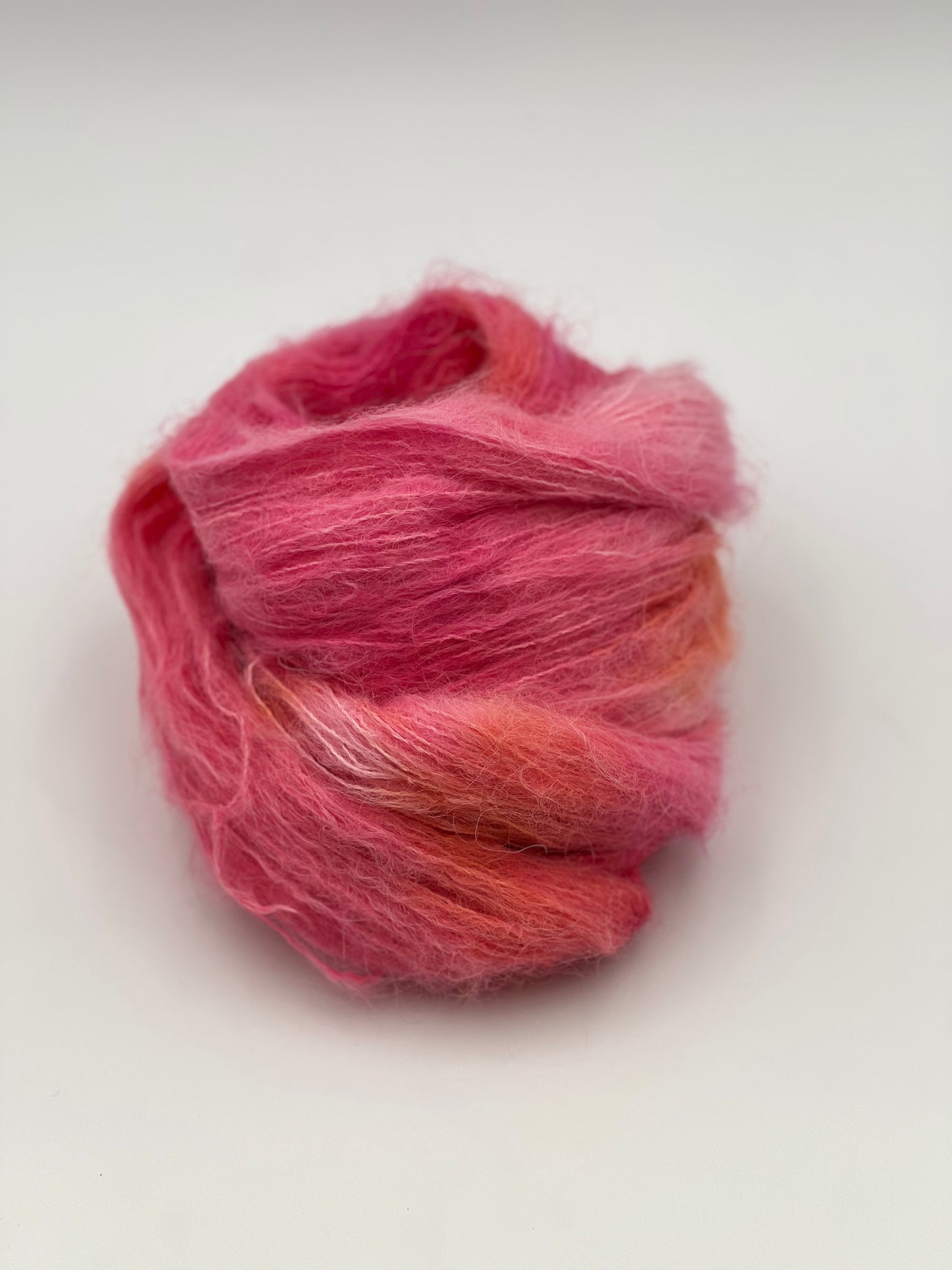 Unik Garn Brushed Suri Alpaka - Pink Grape