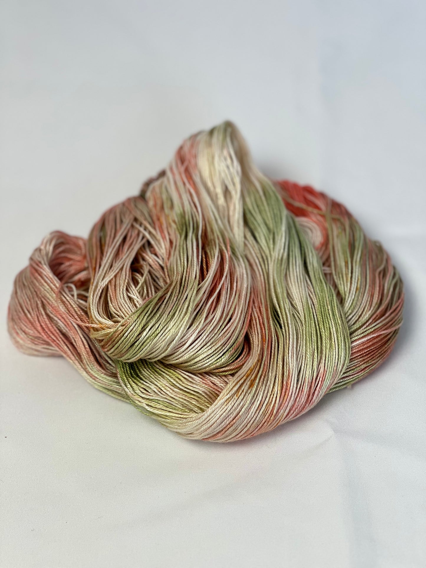 Unik Garn Pure Silk - Grøn Safran