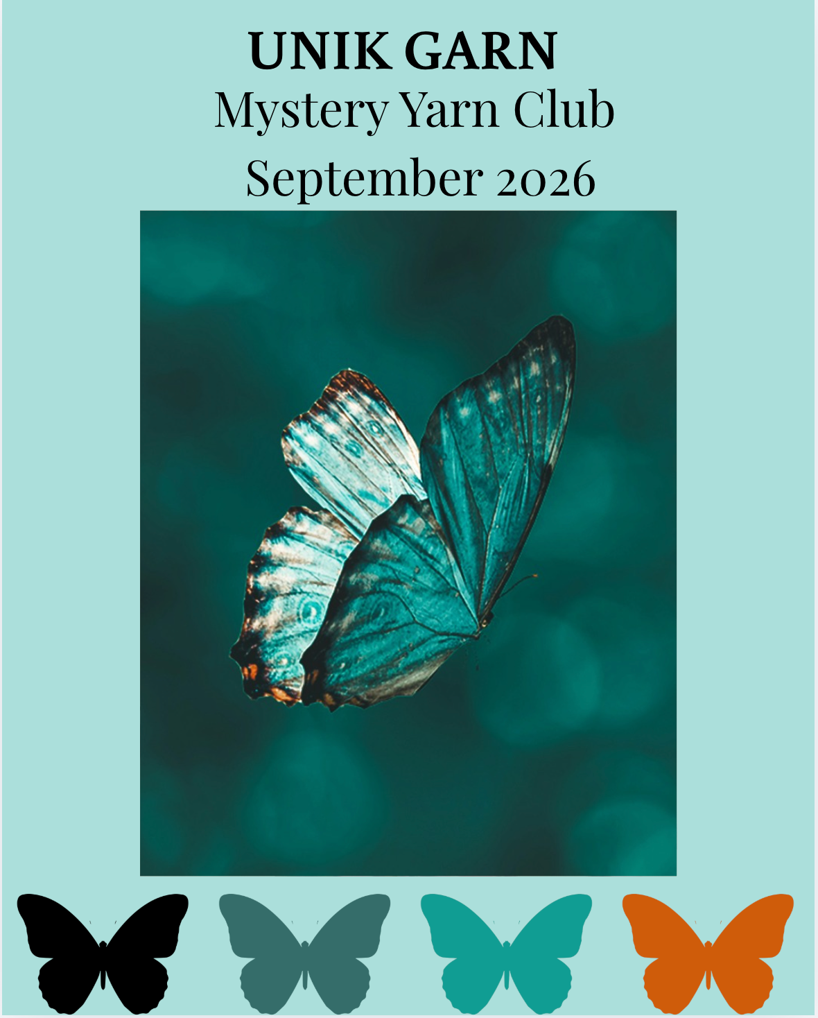 Unik Garn - Mystery Yarn Club september 2026