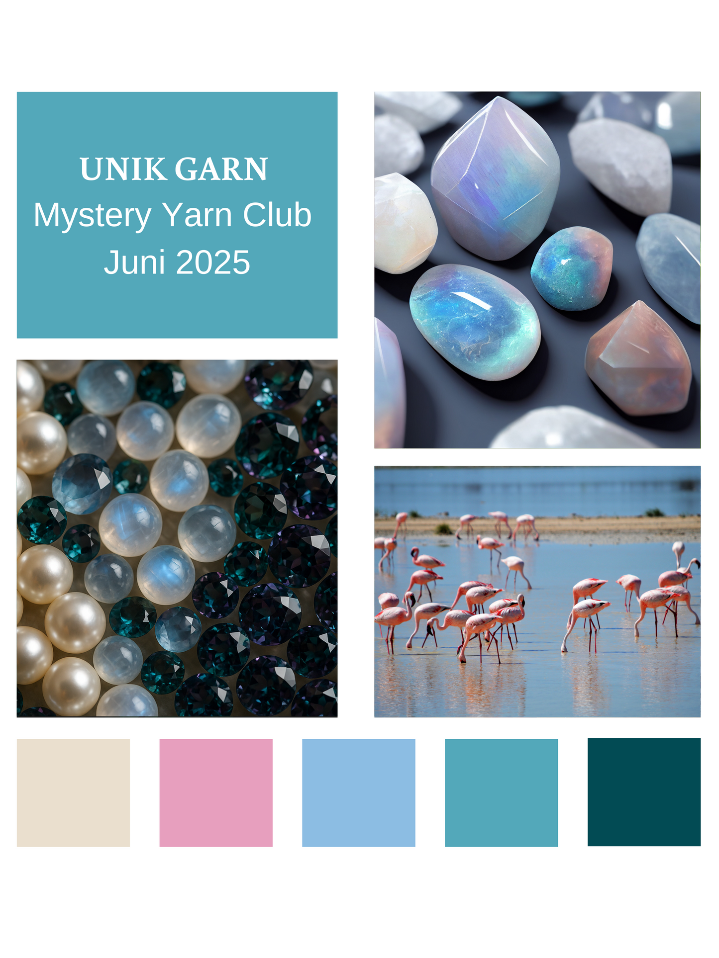 Unik Garn - Mystery Yarn Club juni 2025