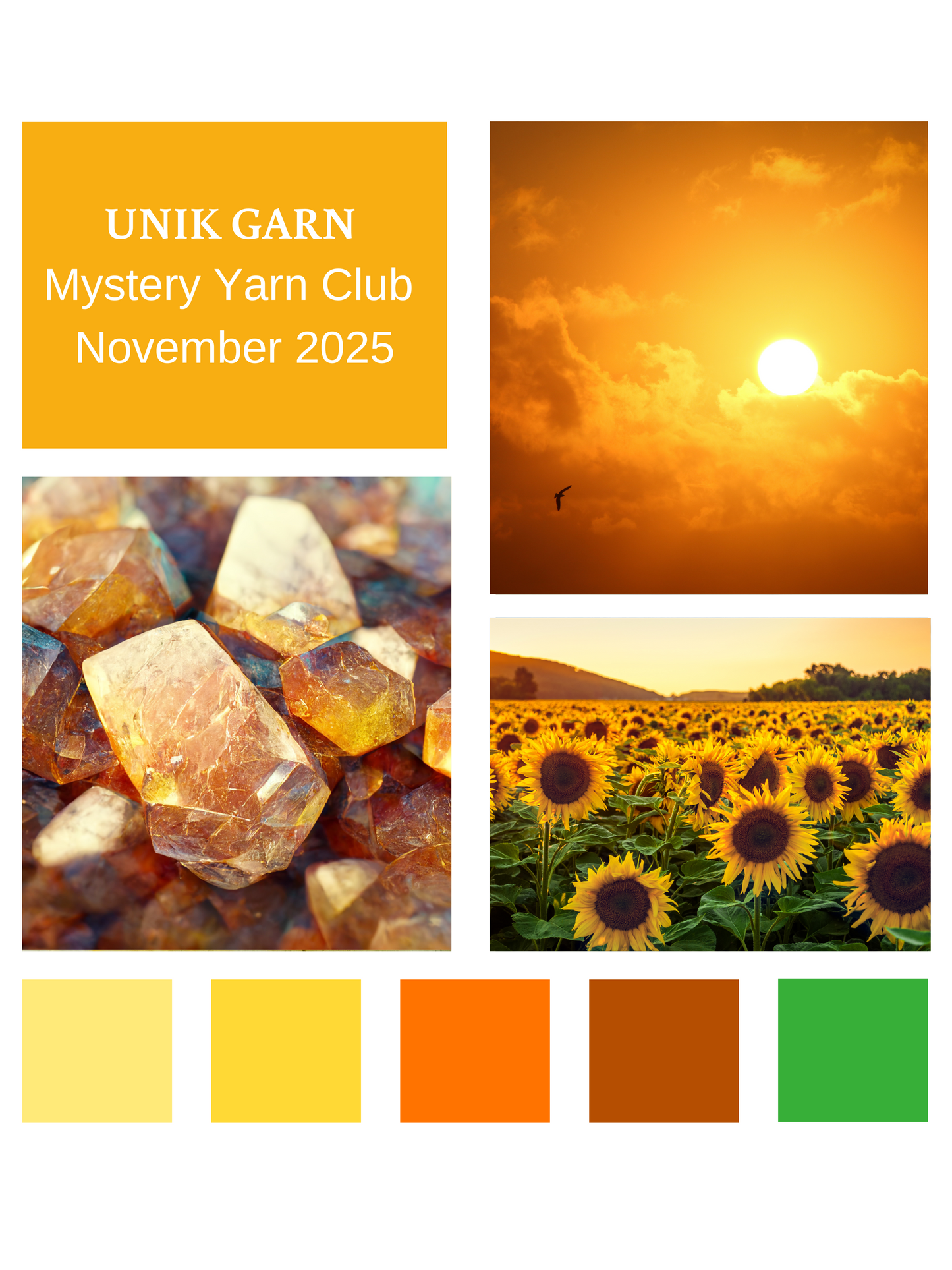 Unik Garn - Mystery Yarn Club november 2025