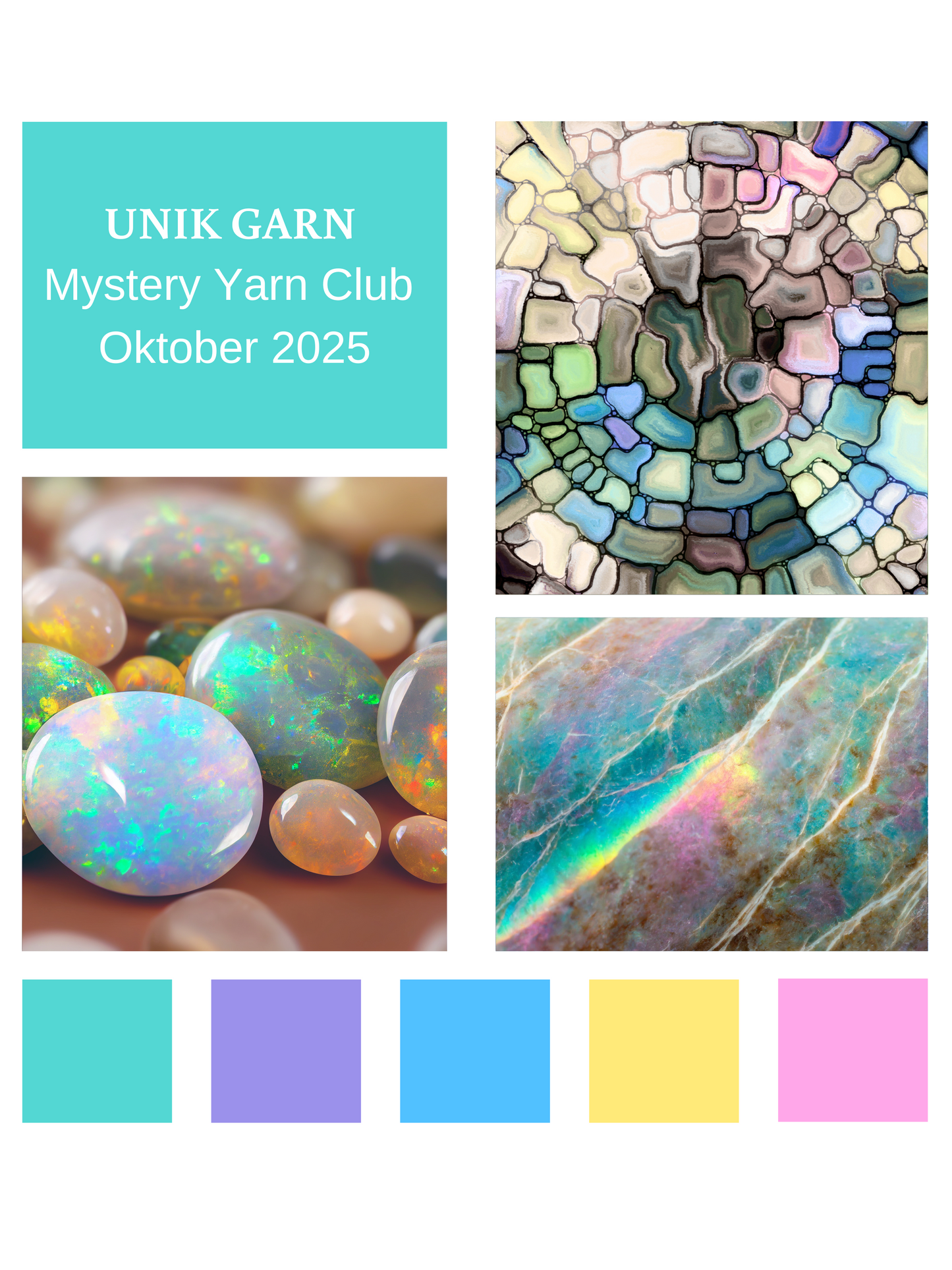 Unik Garn - Mystery Yarn Club oktober 2025