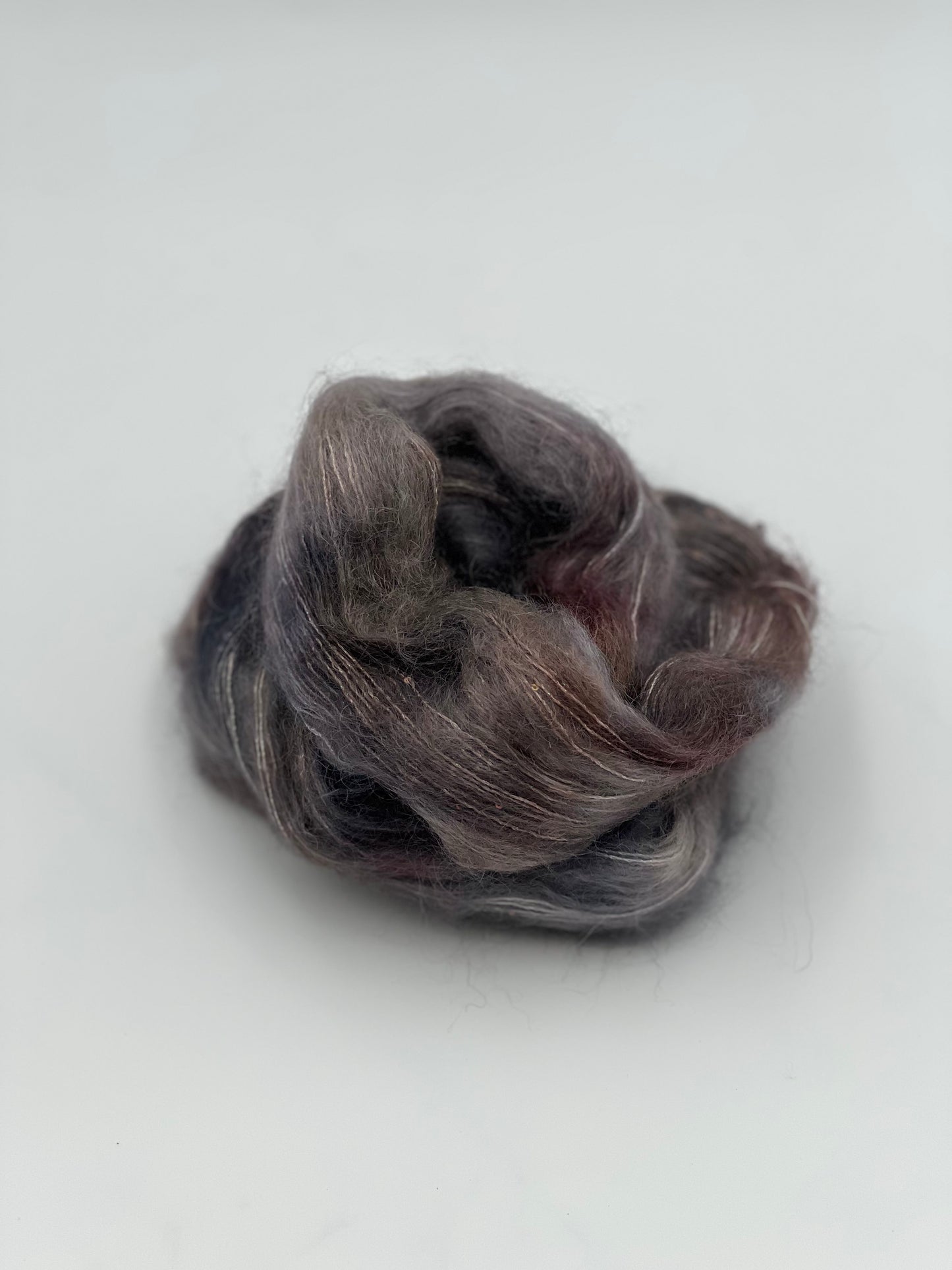 Unik Garn Silk Mohair Sequin - Muld