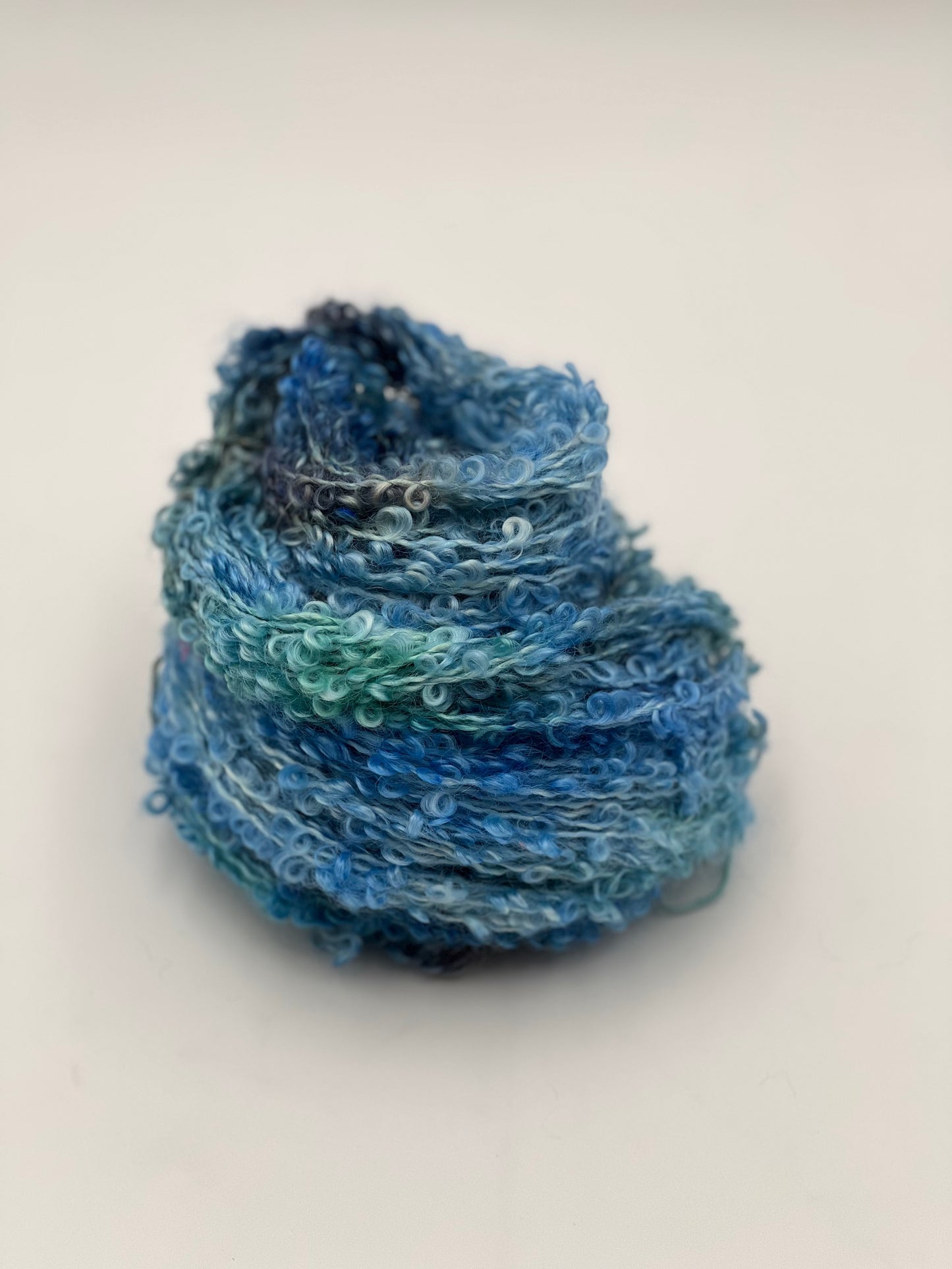 Unik Garn Chunky Mohair Loop - Bølgebrus