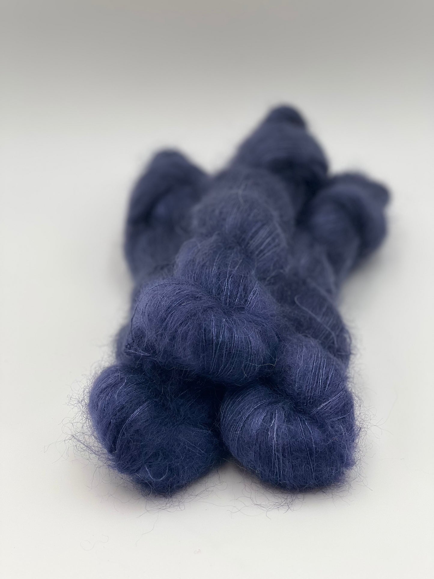 Unik Garn Silk Mohair - Midnatsblå
