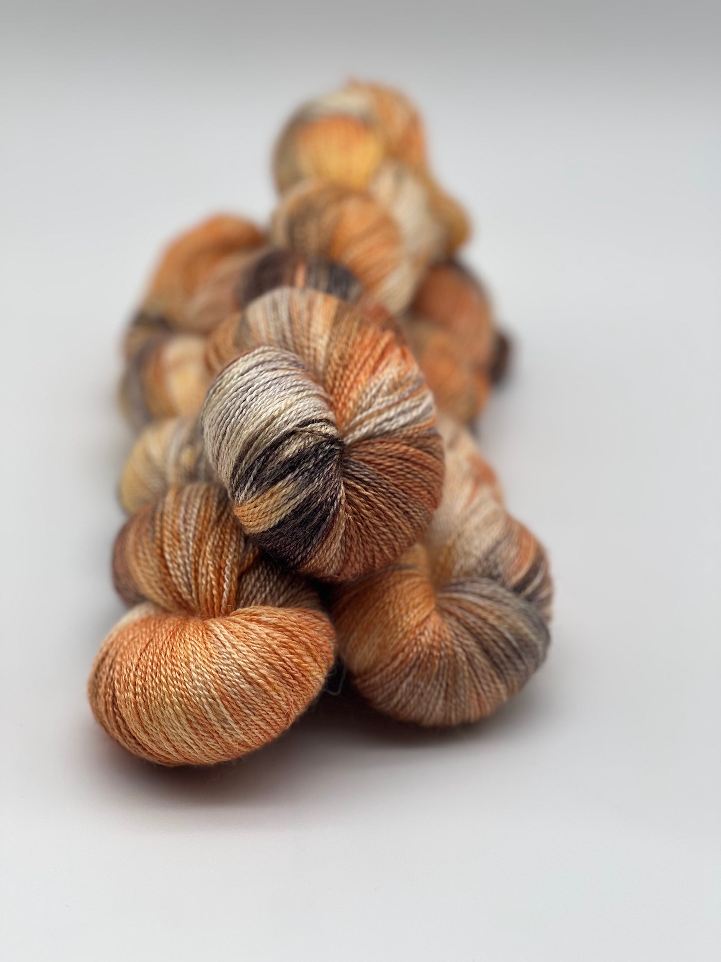 Unik Garn Silk Lace - Rust