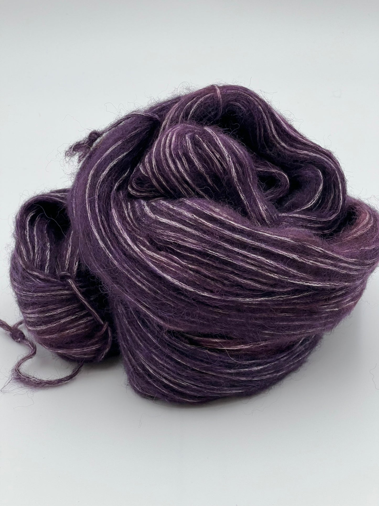 Unik Garn Alpa Blow - Deep Purple