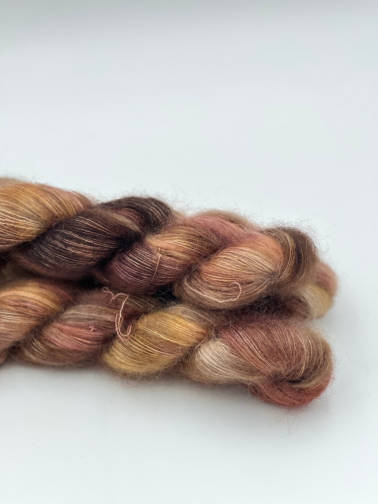 Unik Garn Silk Mohair - Trøffel