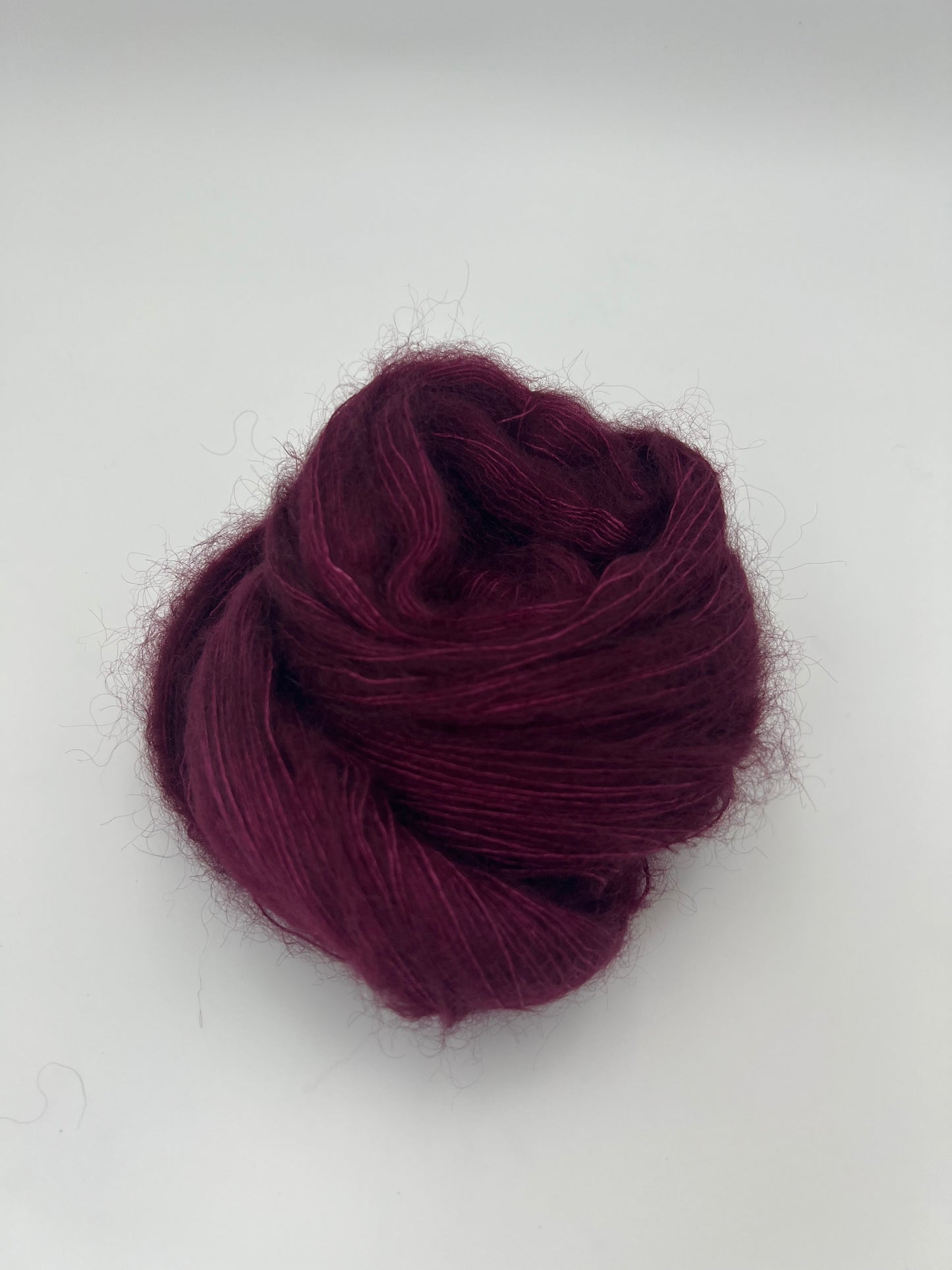 Unik Garn Silk Mohair - Wine Rose