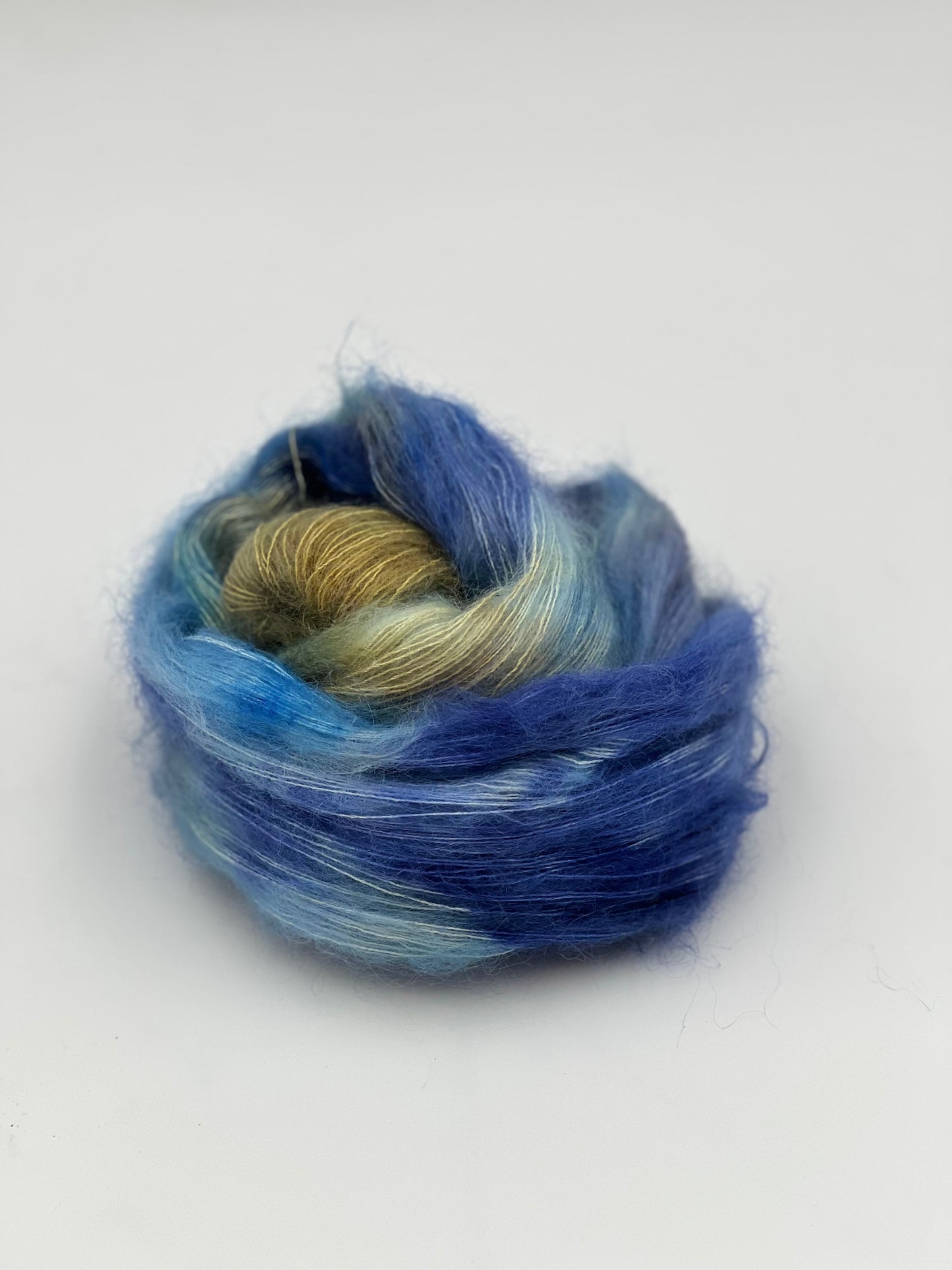 Unik Garn Silk Mohair - Nordic Blue