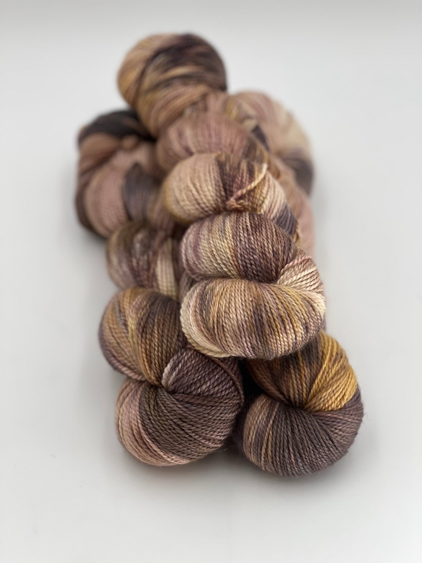 Unik Garn Silky Falkland - Kaffegrums