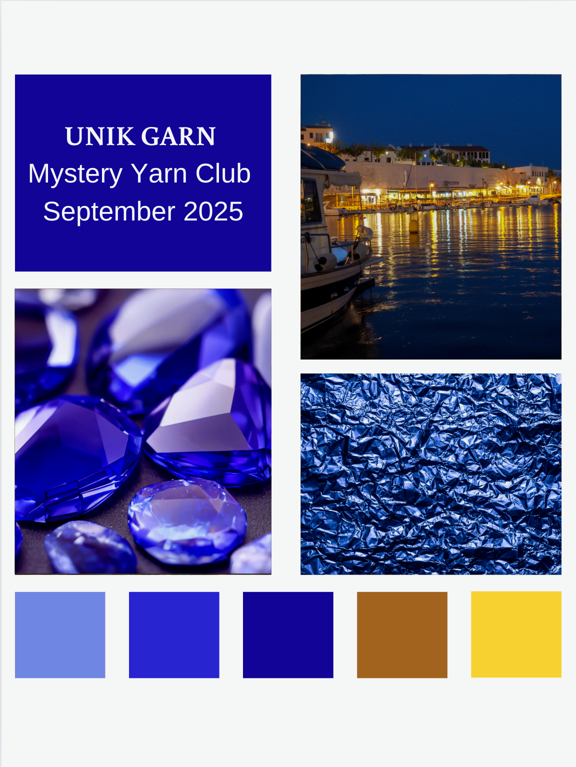 Unik Garn - Mystery Yarn Club september 2025