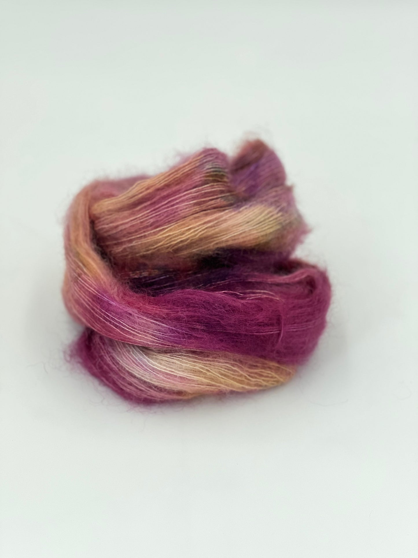 Unik Garn Silk Mohair - Aftenhimmel