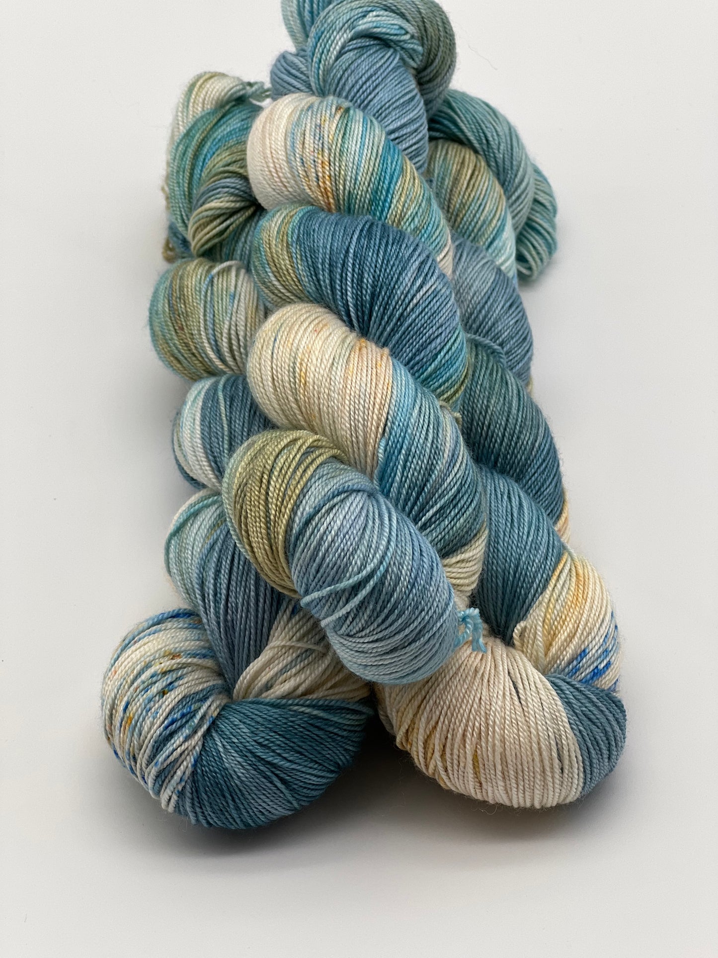 Unik Garn Cashmere/Silk - Blå Planet