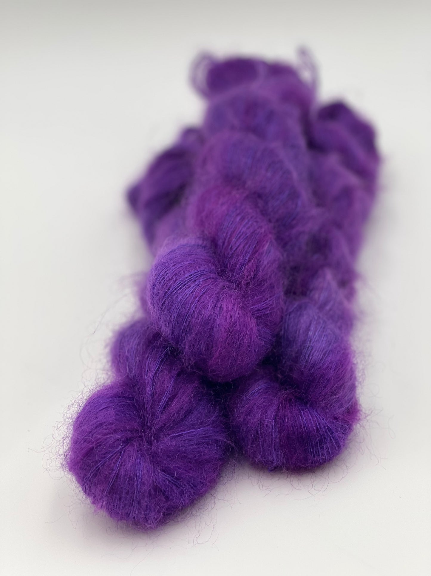 Unik Garn Silk Mohair - Purple Coral