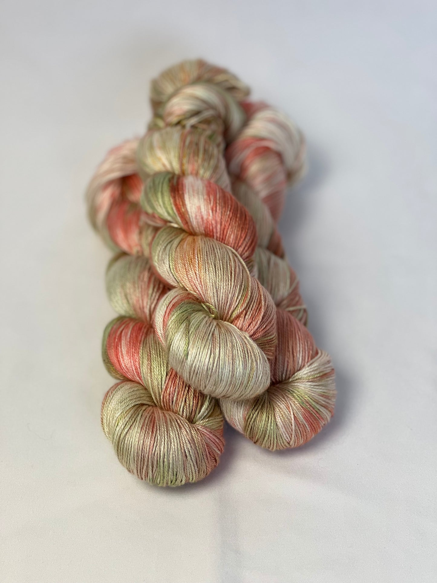 Unik Garn Pure Silk - Grøn Safran