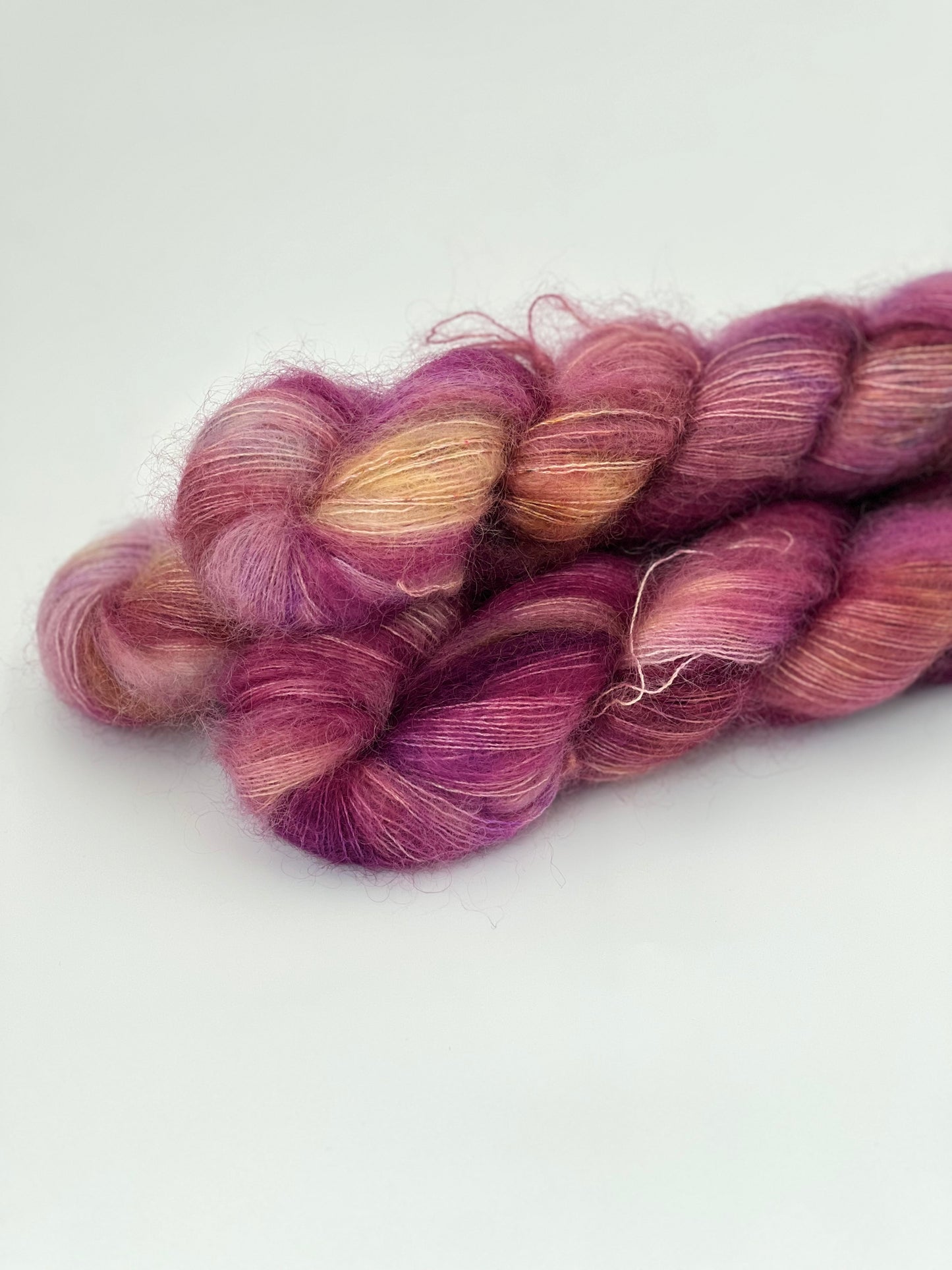 Unik Garn Silk Mohair - Aftenhimmel