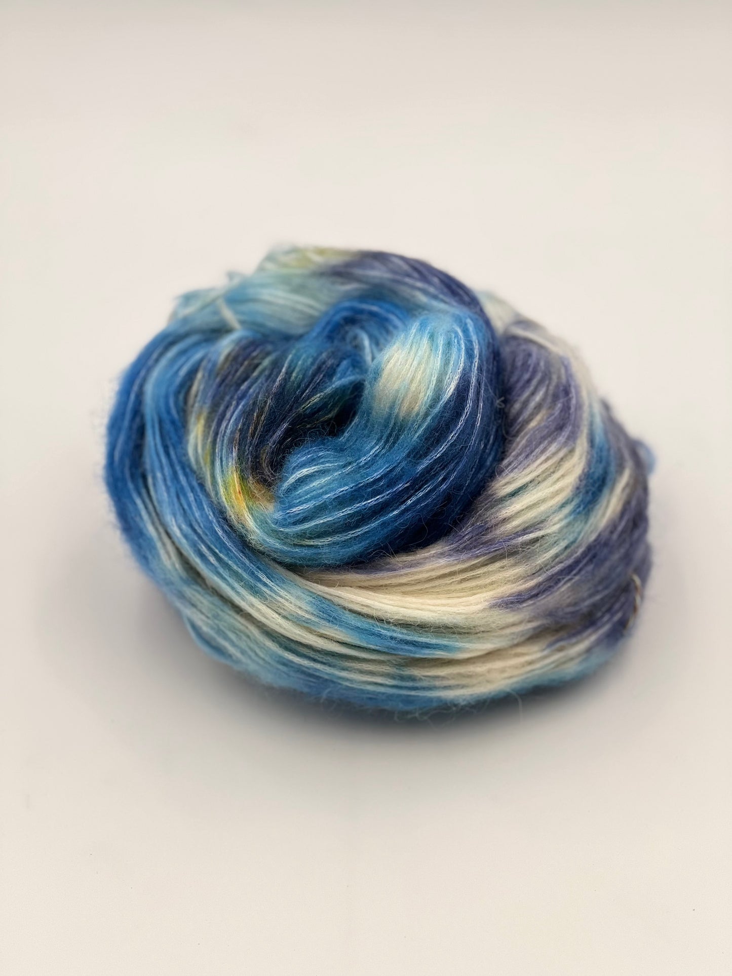 Unik Garn Alpa Blow - Blue Mountain