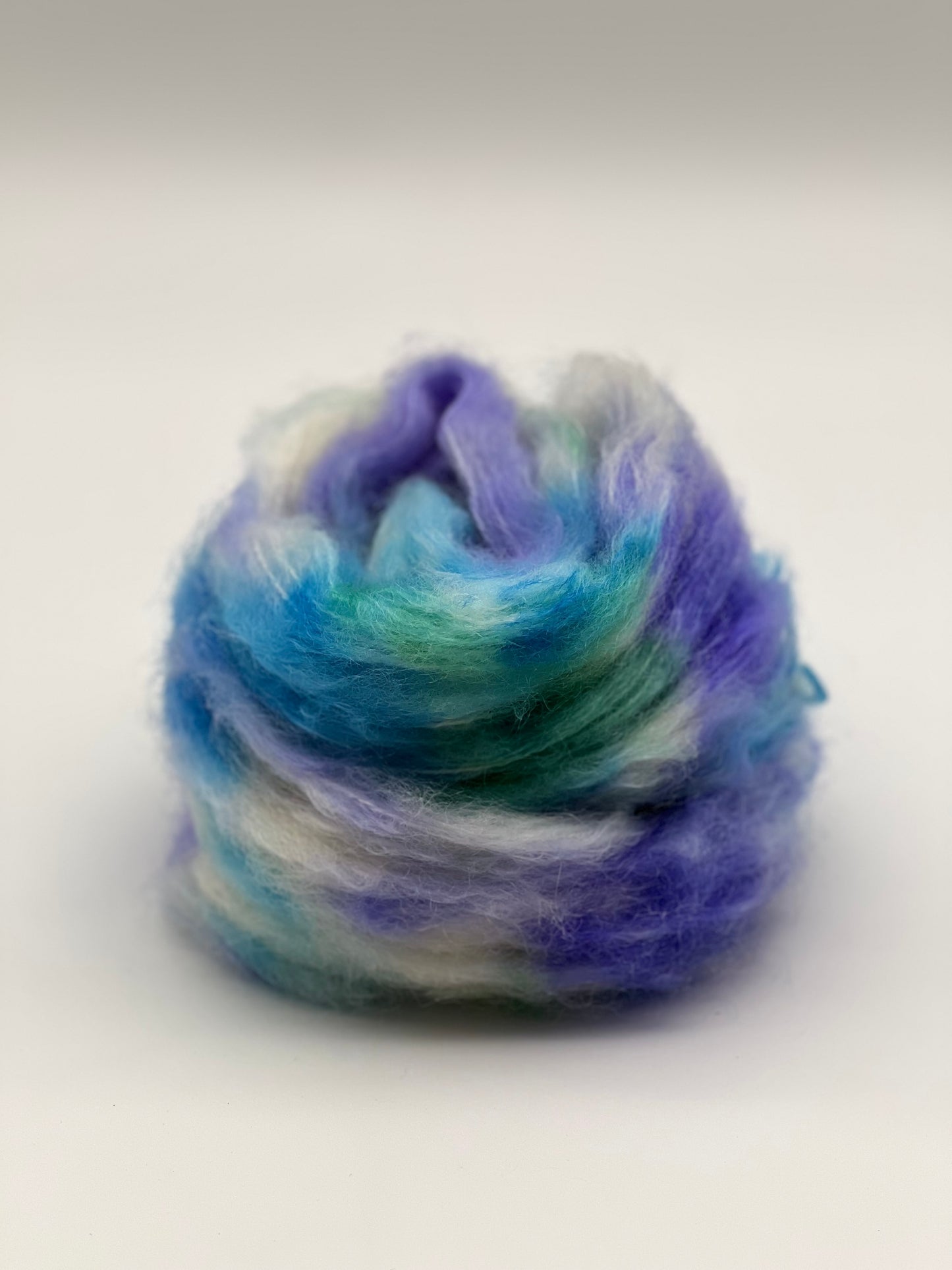 Unik Garn Fat Mohair - Blå Anemone