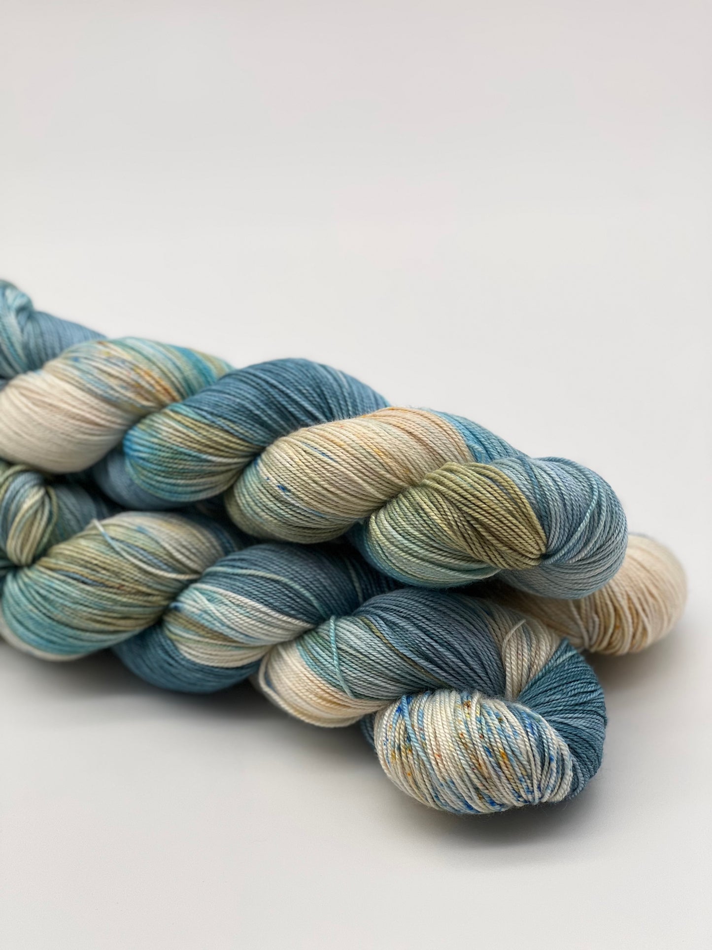 Unik Garn Cashmere/Silk - Blå Planet