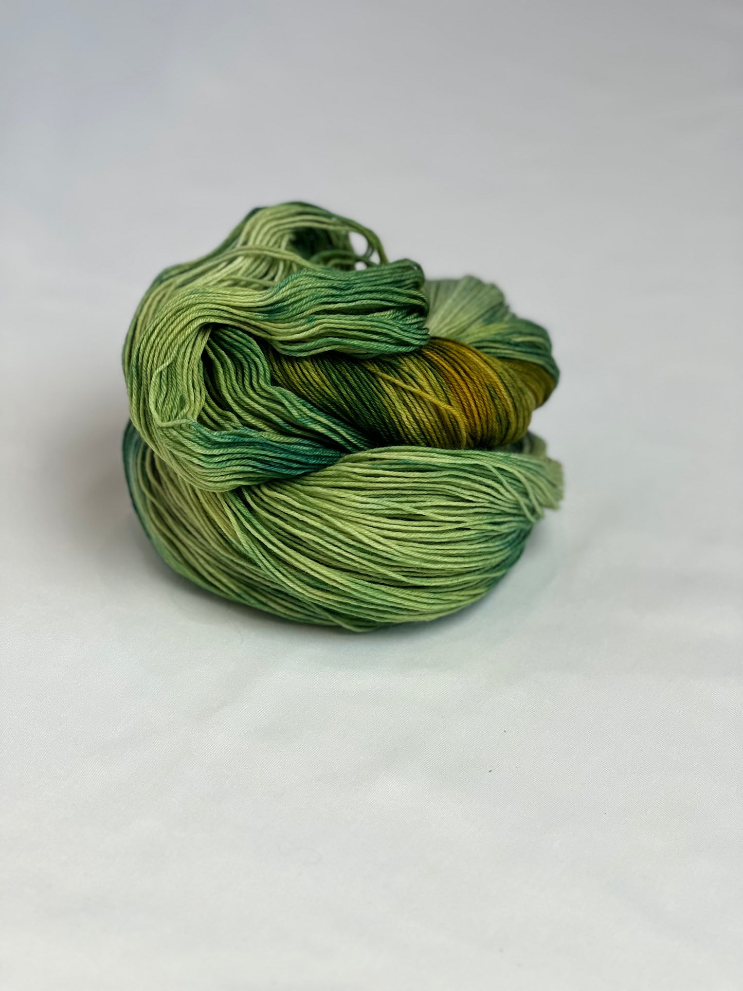 Unik Garn Sock - Grønne Blade
