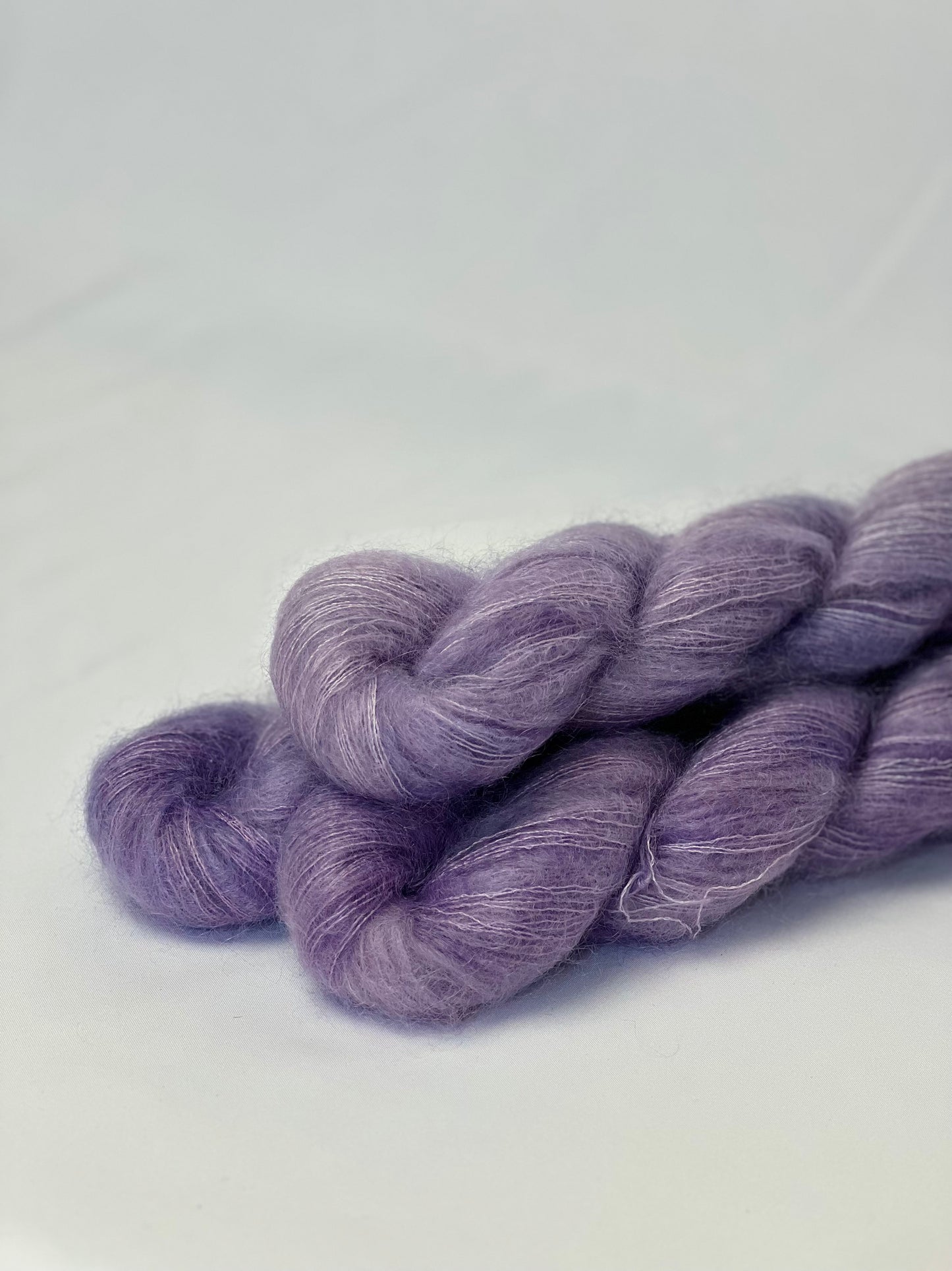 Unik Garn Silk Mohair - Lilla Syren