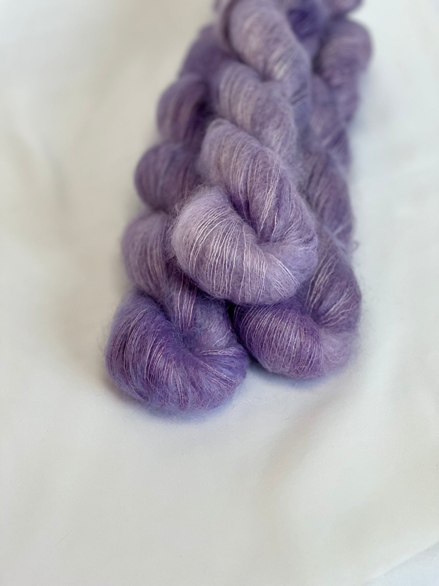 Unik Garn Silk Mohair - Lilla Syren