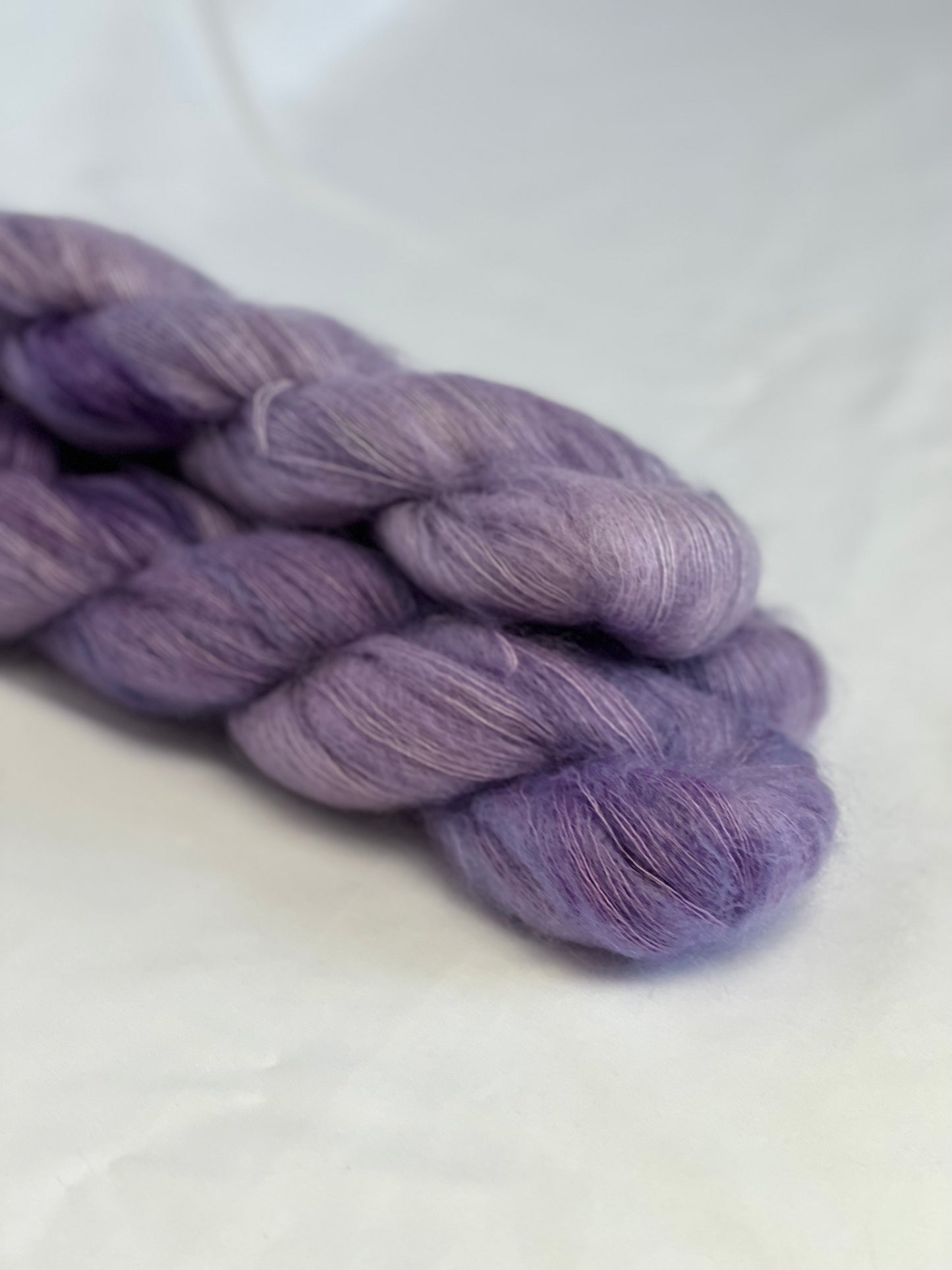Unik Garn Silk Mohair - Lilla Syren