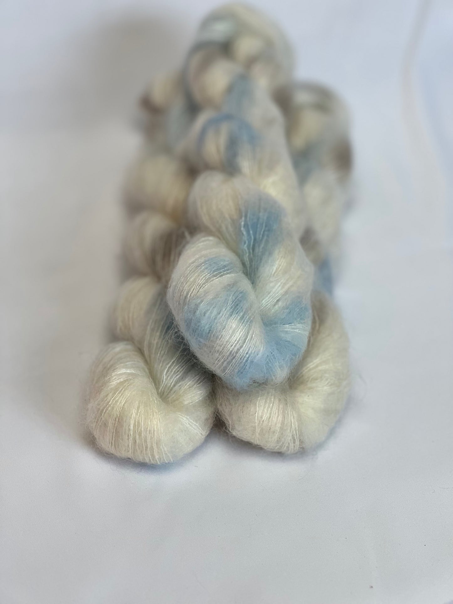 Unik Garn Silk Mohair - Is Vinter