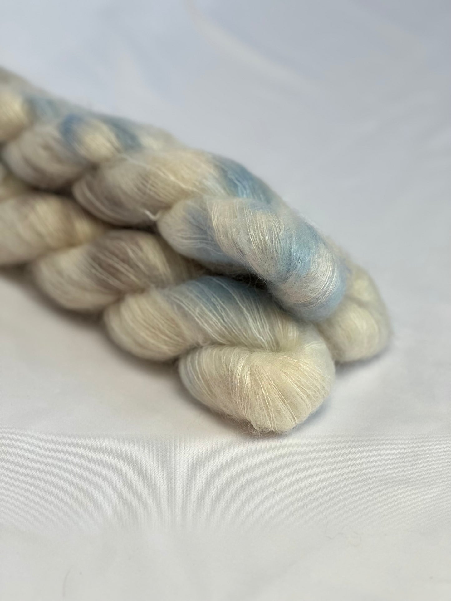 Unik Garn Silk Mohair - Is Vinter