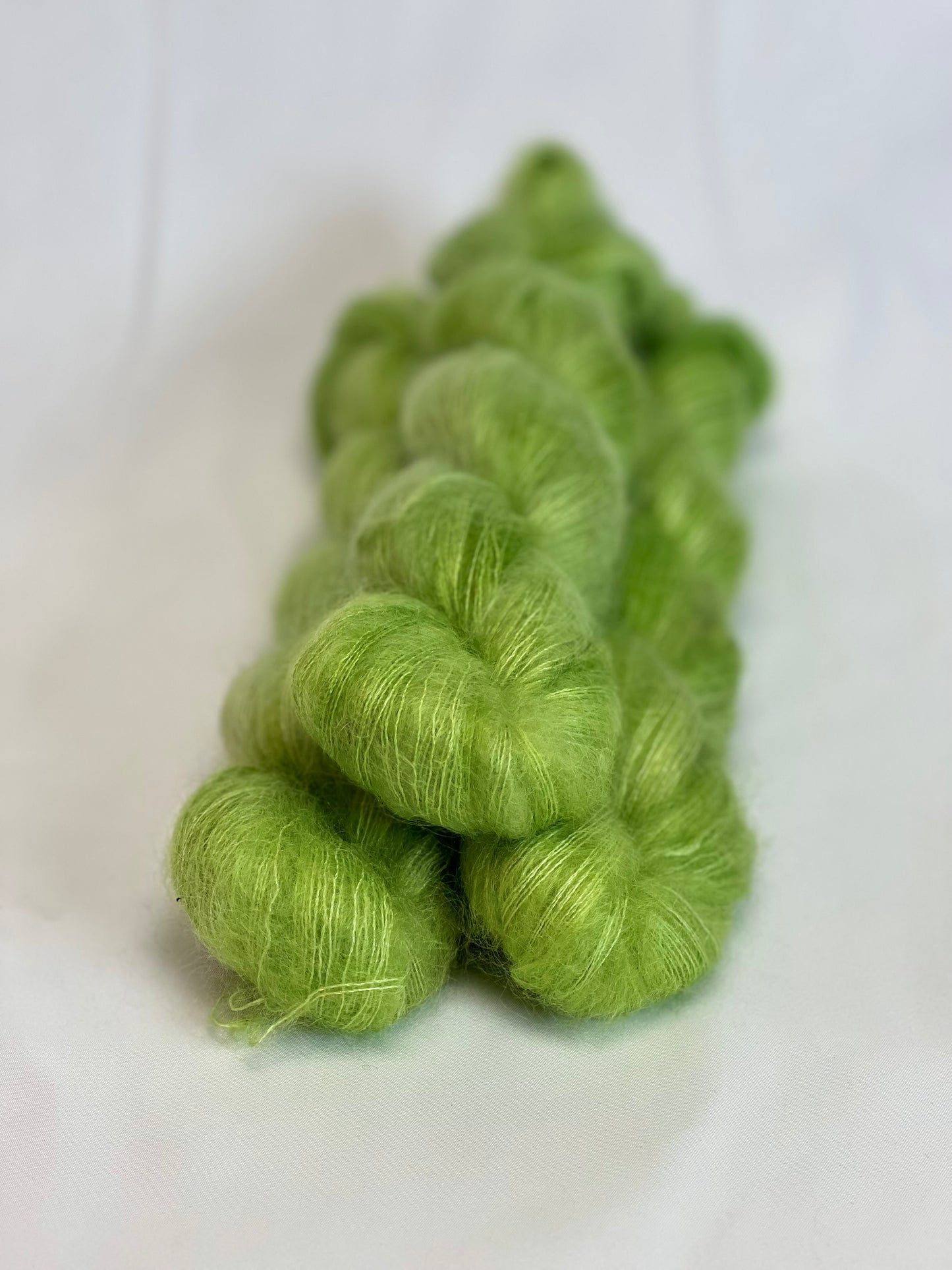 Unik Garn Silk Mohair - Green Granny