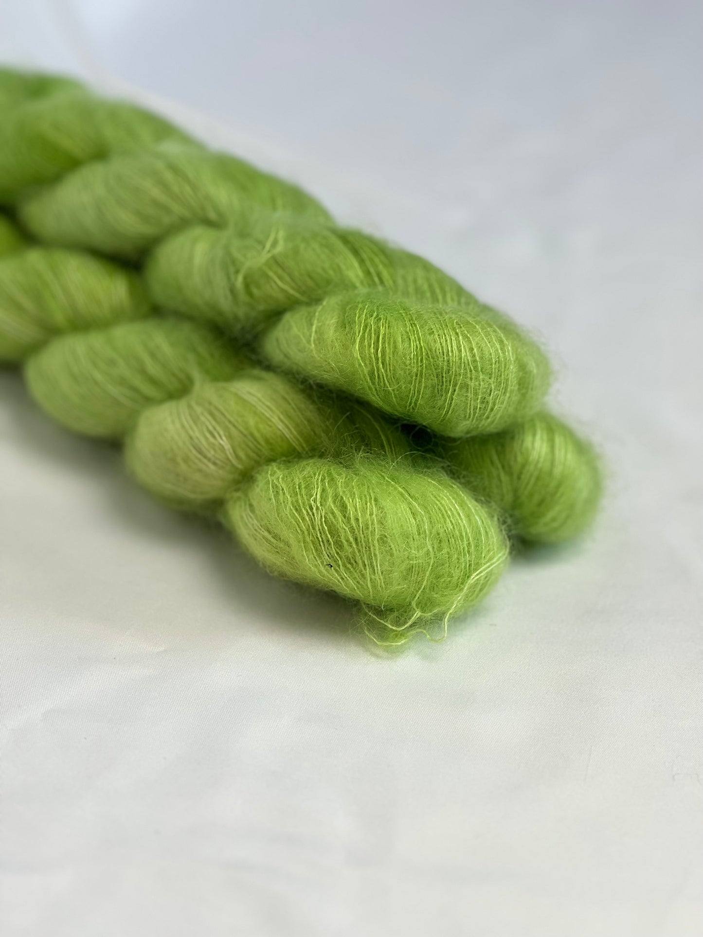 Unik Garn Silk Mohair - Green Granny