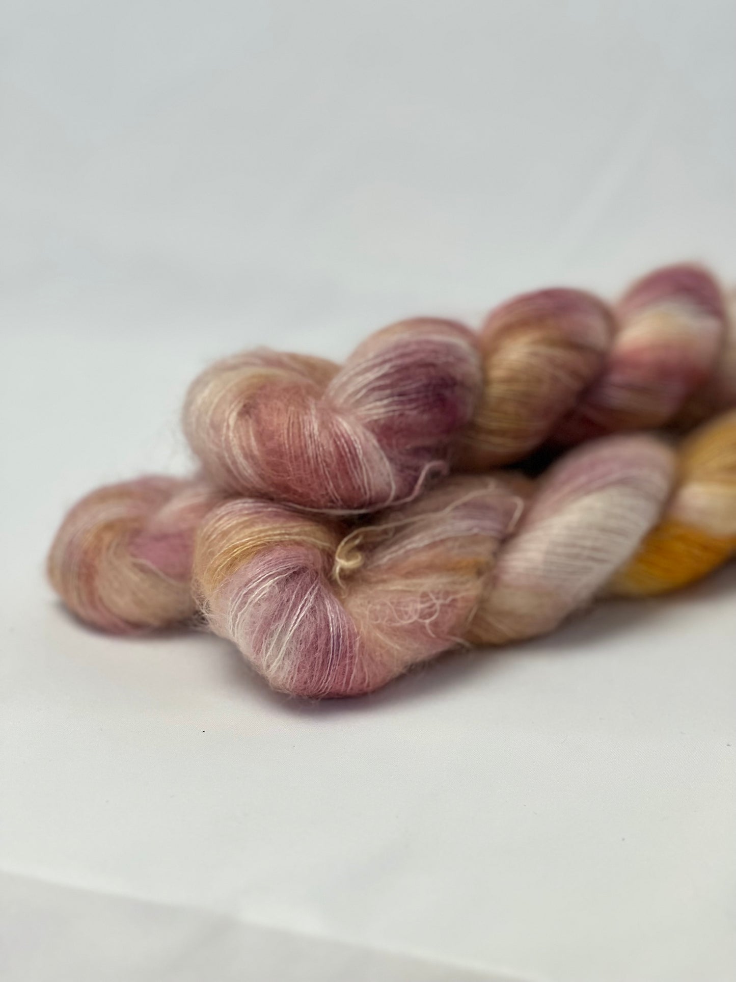 Unik Garn Silk Mohair - Bjerg Krystal