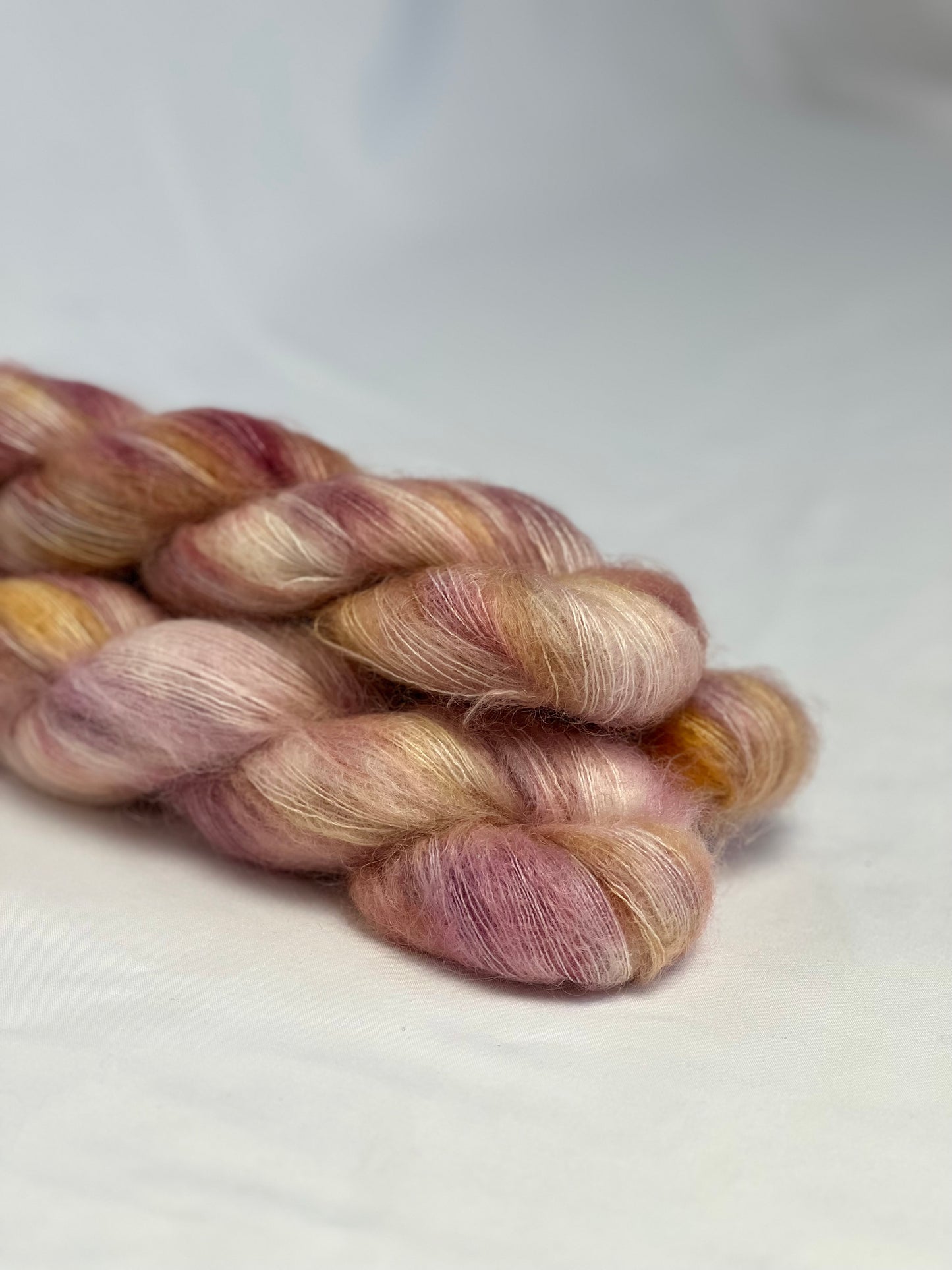 Unik Garn Silk Mohair - Bjerg Krystal