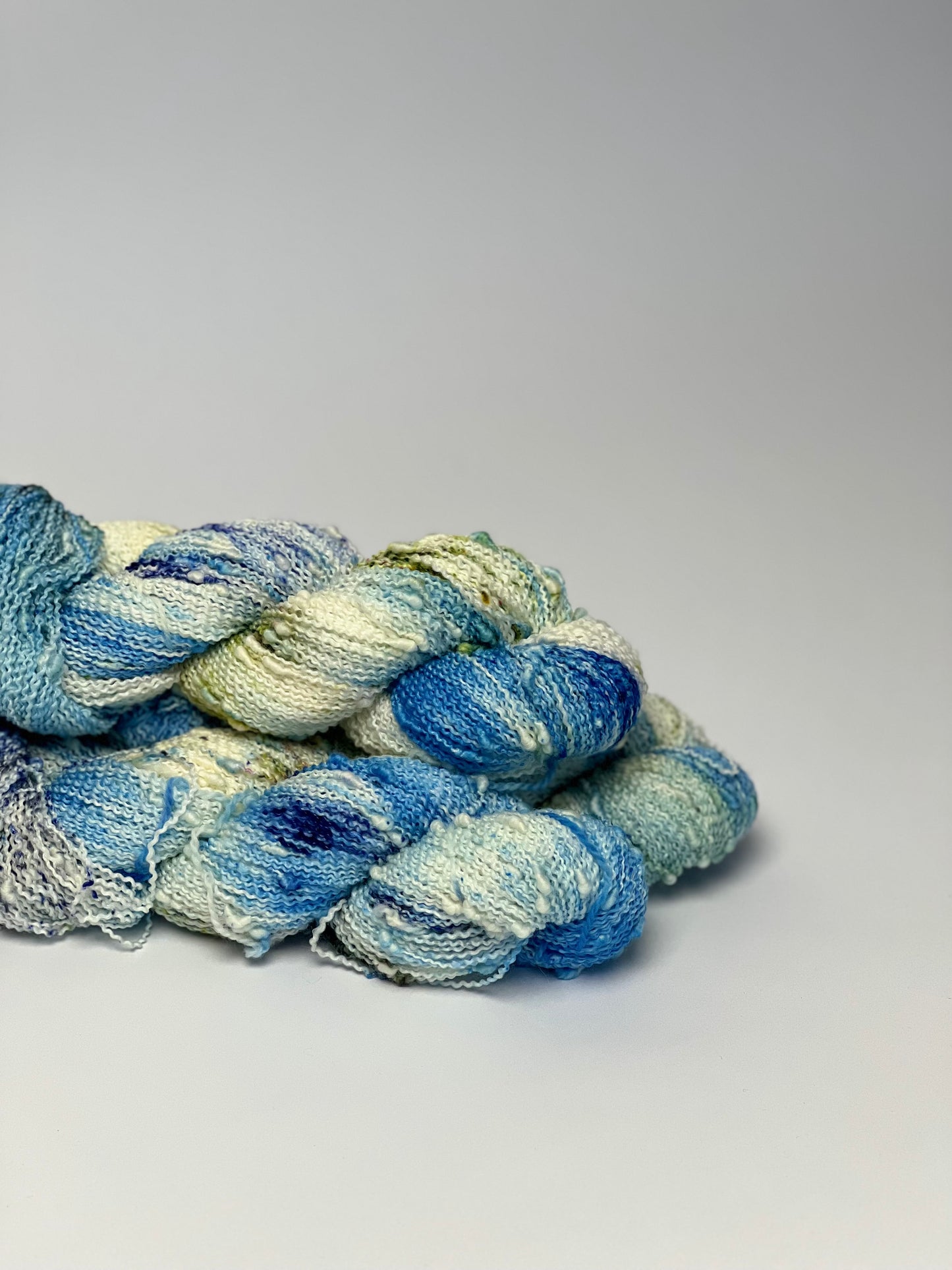 Unik Garn Merino Slub - Blå Svaler