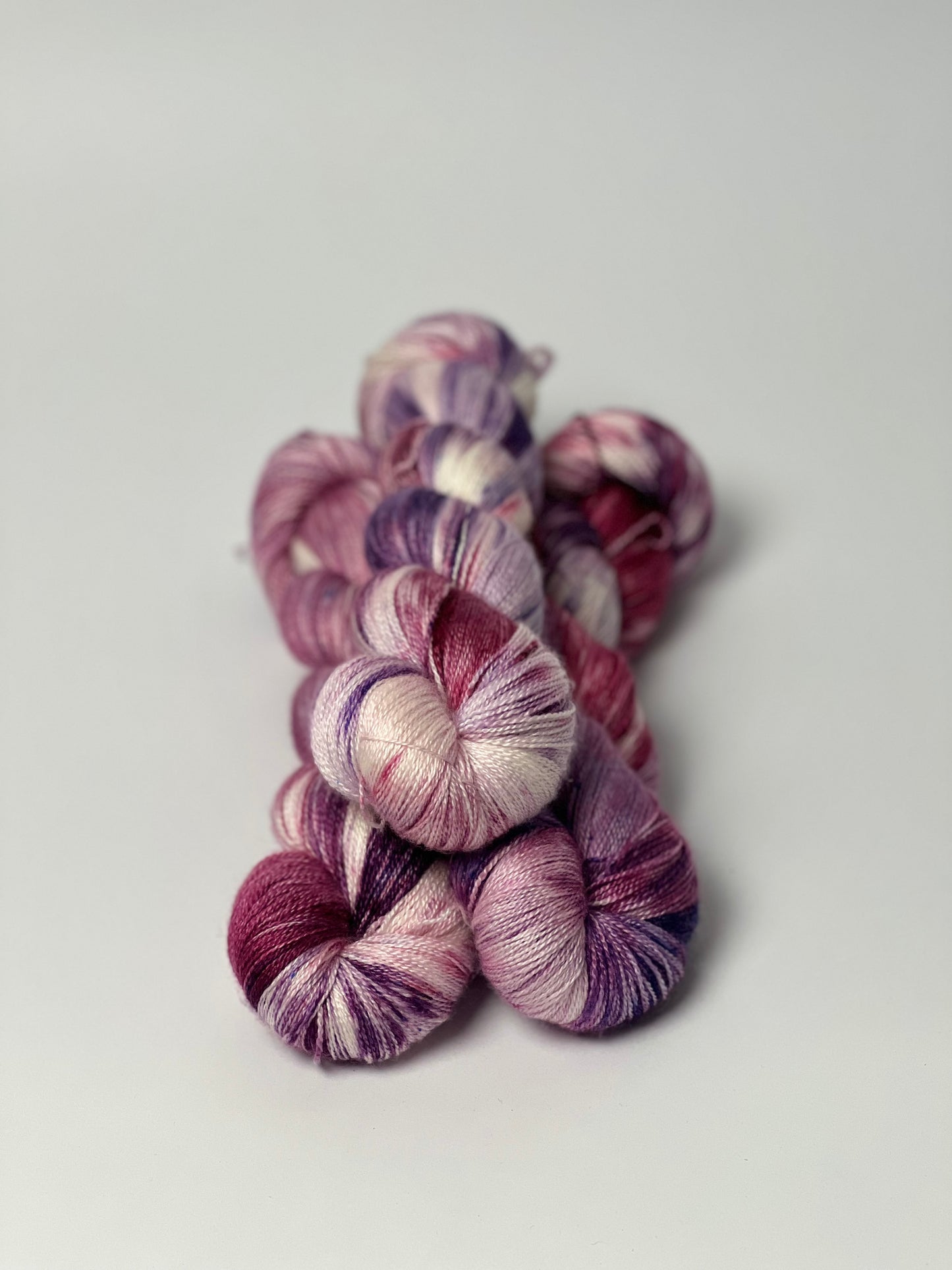 Unik Garn Silk Lace - Granatæble