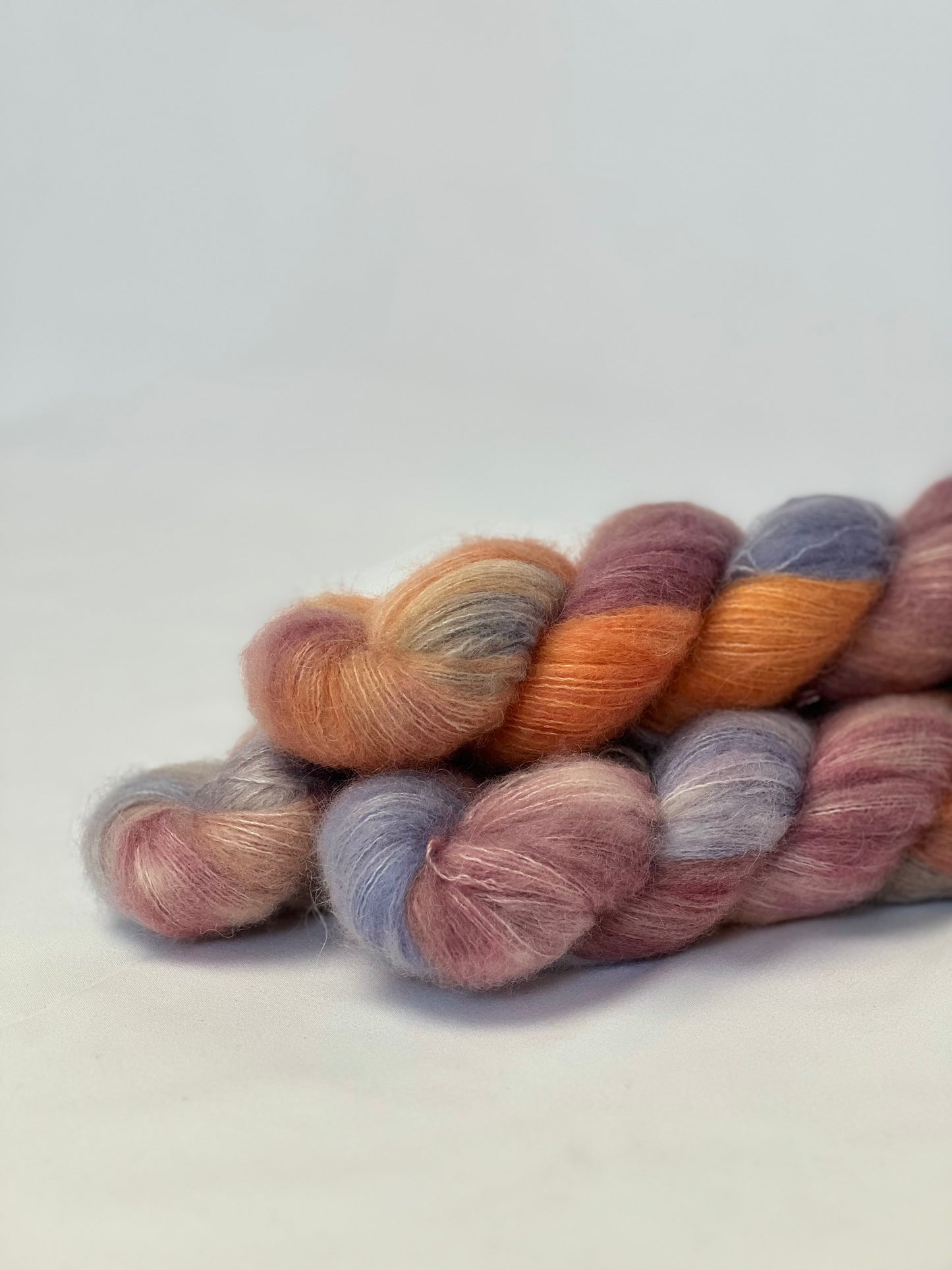 Unik Garn Delux Fluff - Hornviol