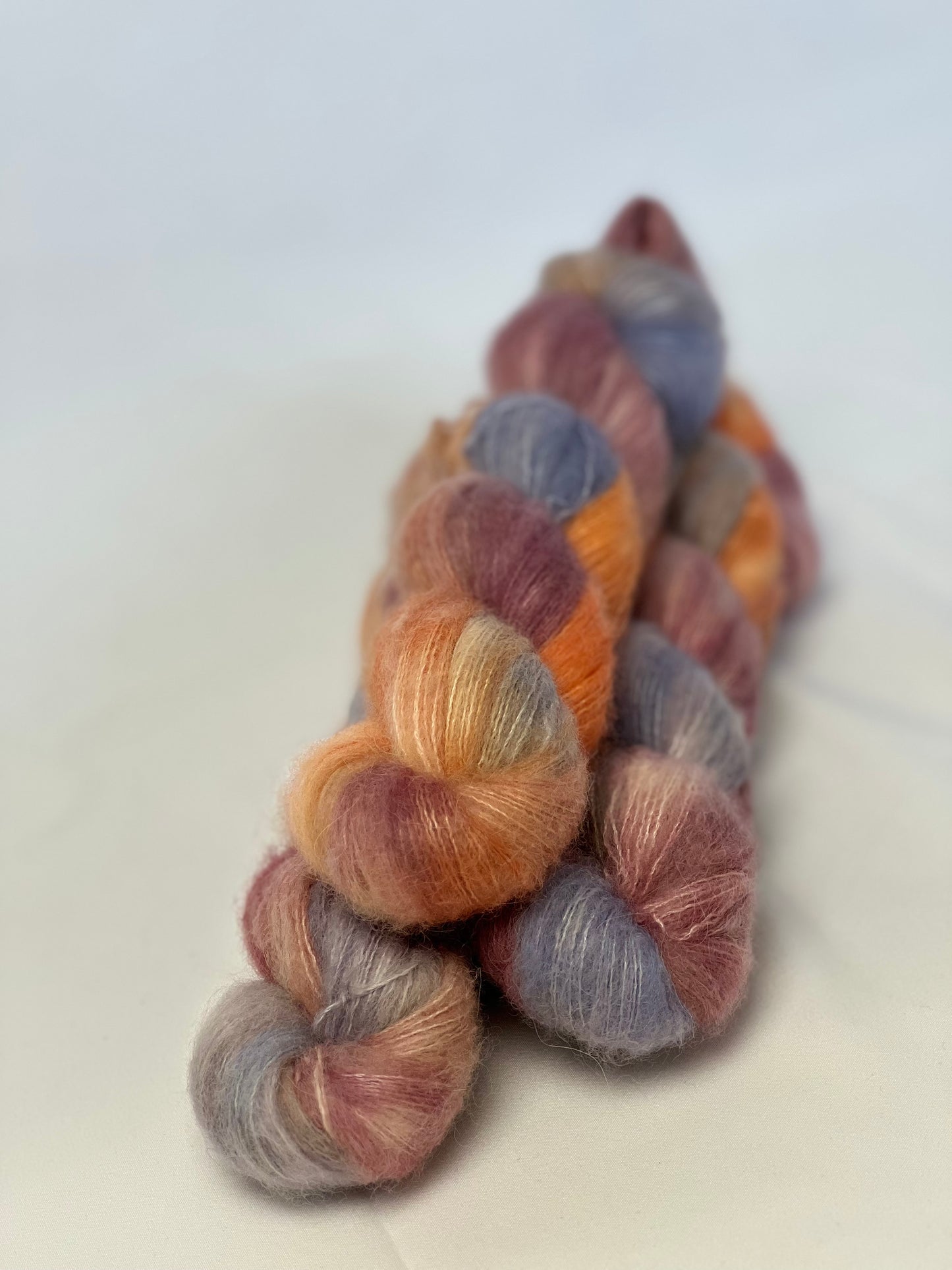 Unik Garn Delux Fluff - Hornviol