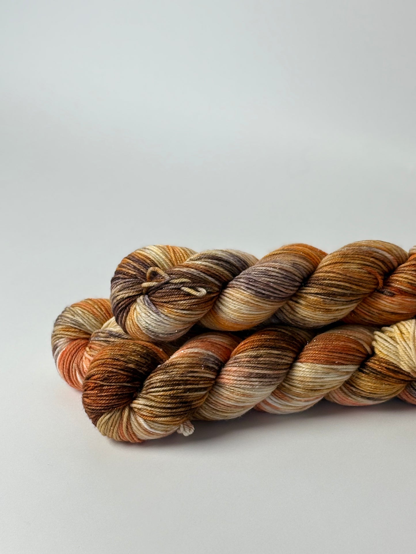 Unik Garn Glitter Sock DK - Rust