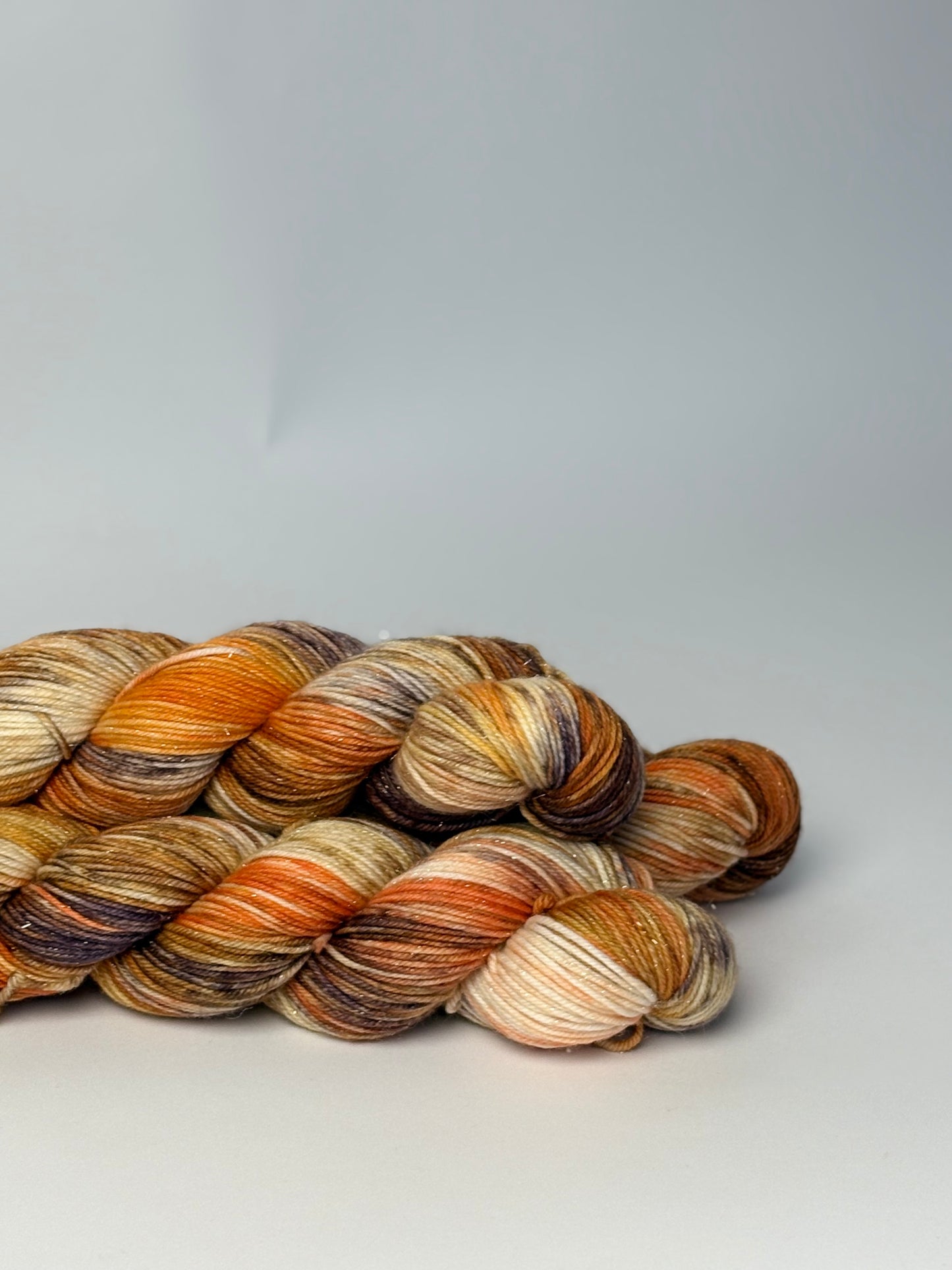 Unik Garn Glitter Sock DK - Rust