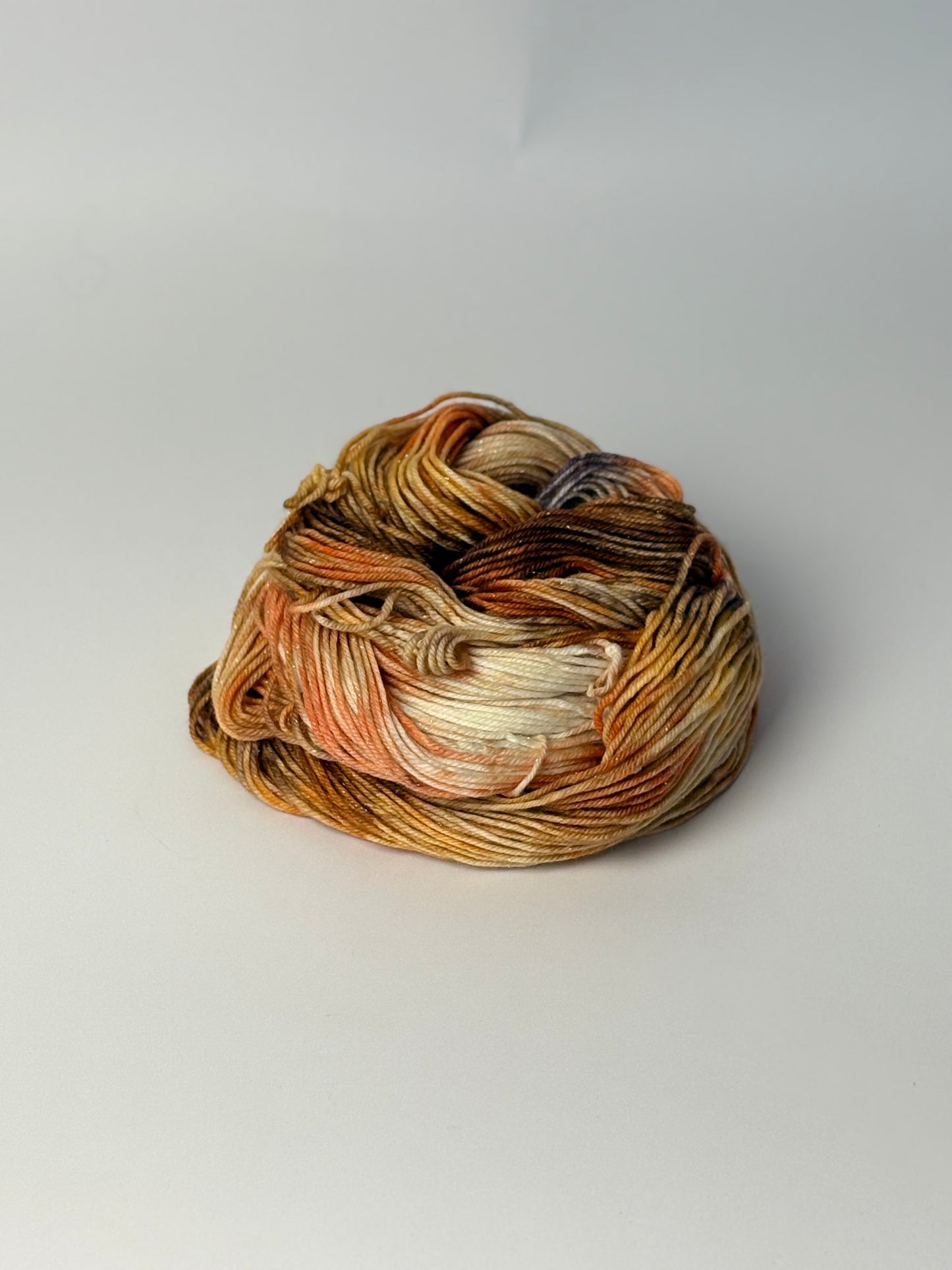 Unik Garn Glitter Sock DK - Rust