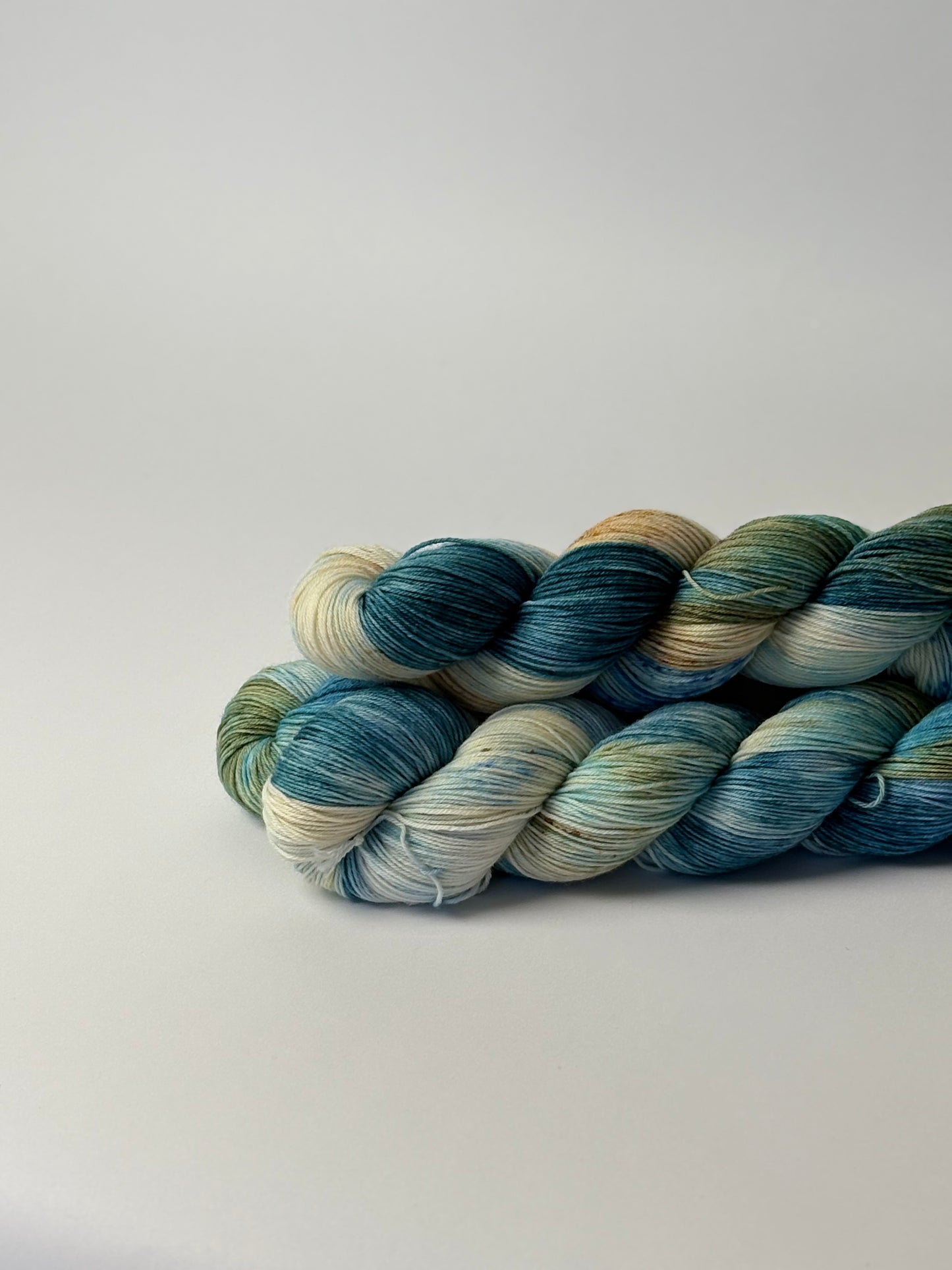 Unik Garn Sock - Blå Planet