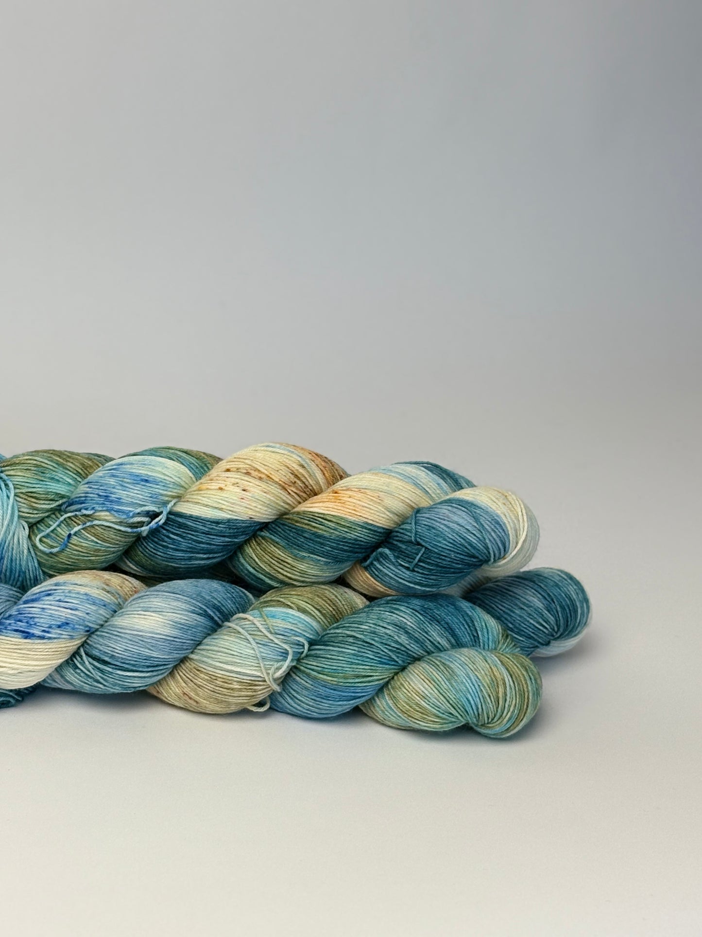 Unik Garn Sock - Blå Planet