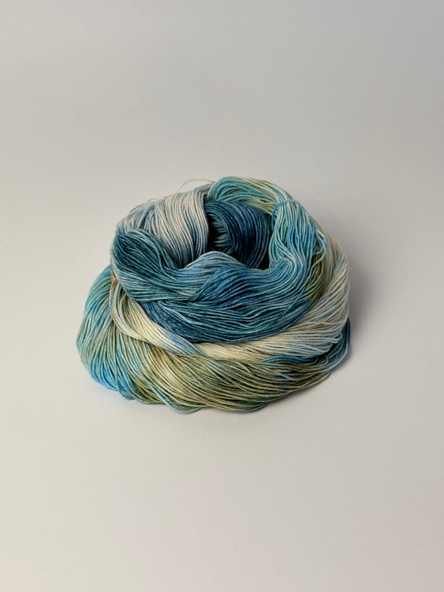 Unik Garn Sock - Blå Planet