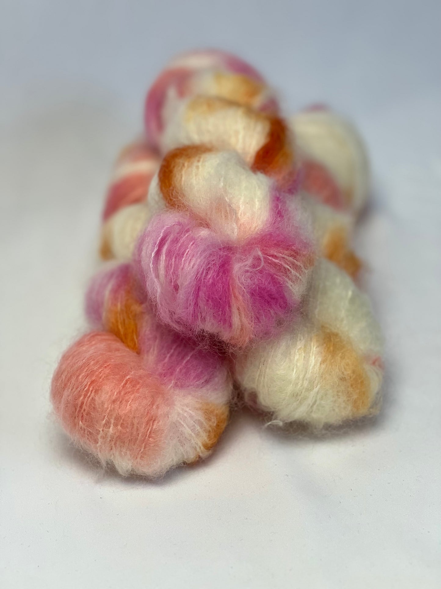 Unik Garn Fat Mohair - Melon Salat