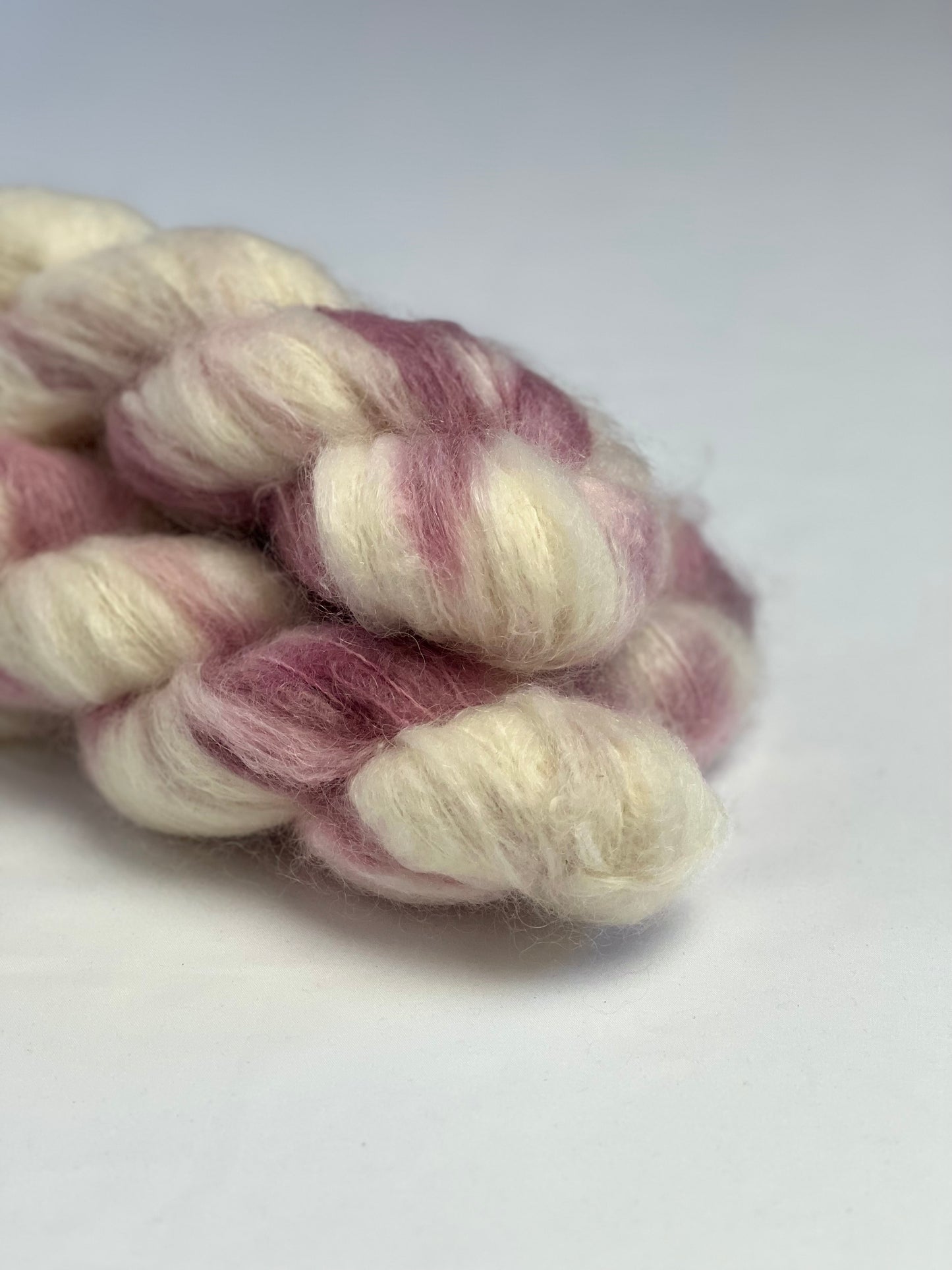 Unik Garn Fat Mohair - Modne Blommer