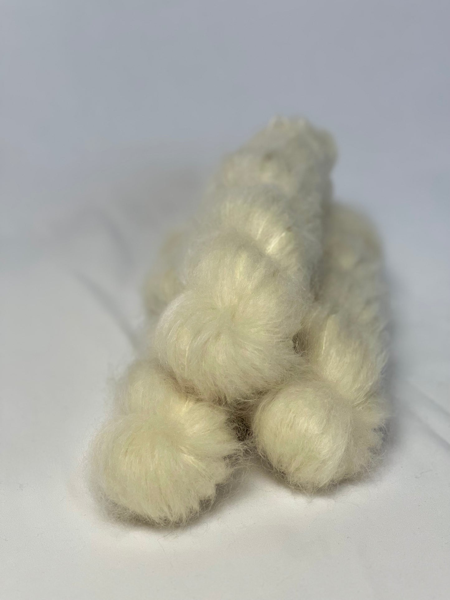 Unik Garn Fat Mohair - Ufarvet