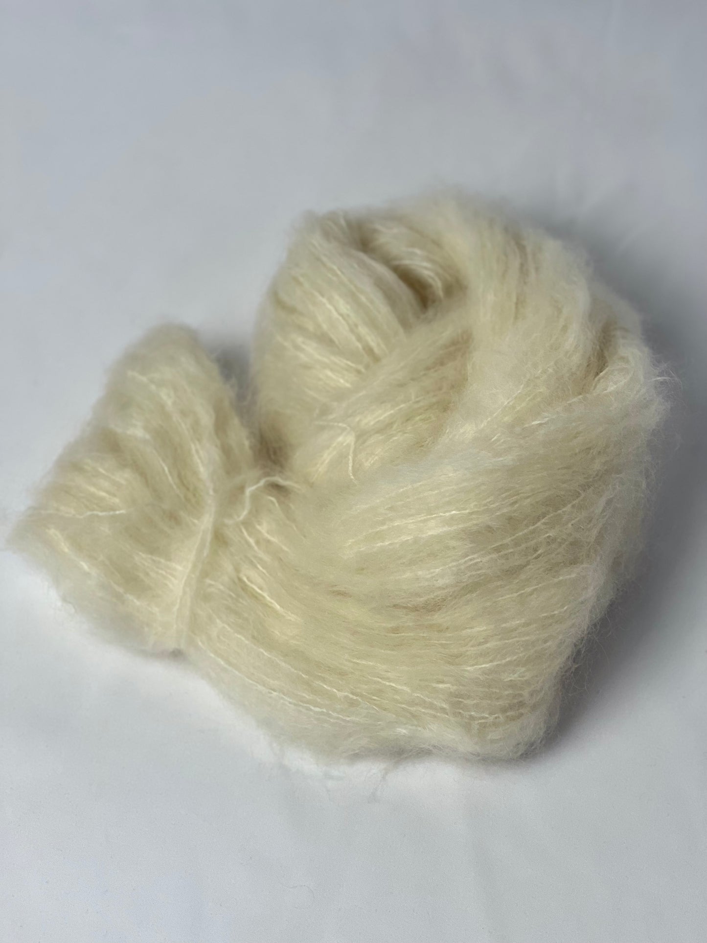 Unik Garn Fat Mohair - Ufarvet