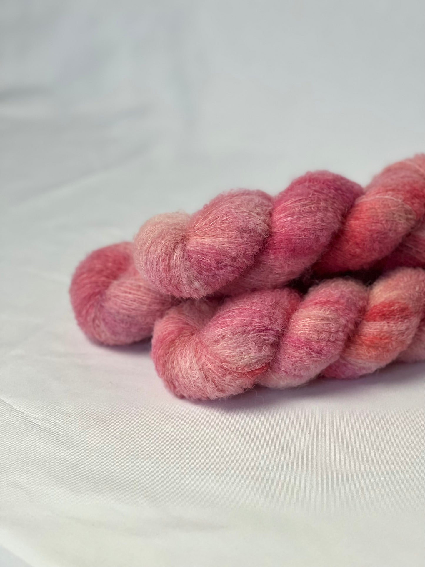 Unik Garn Alpaka Loop Lace - Peach Melba