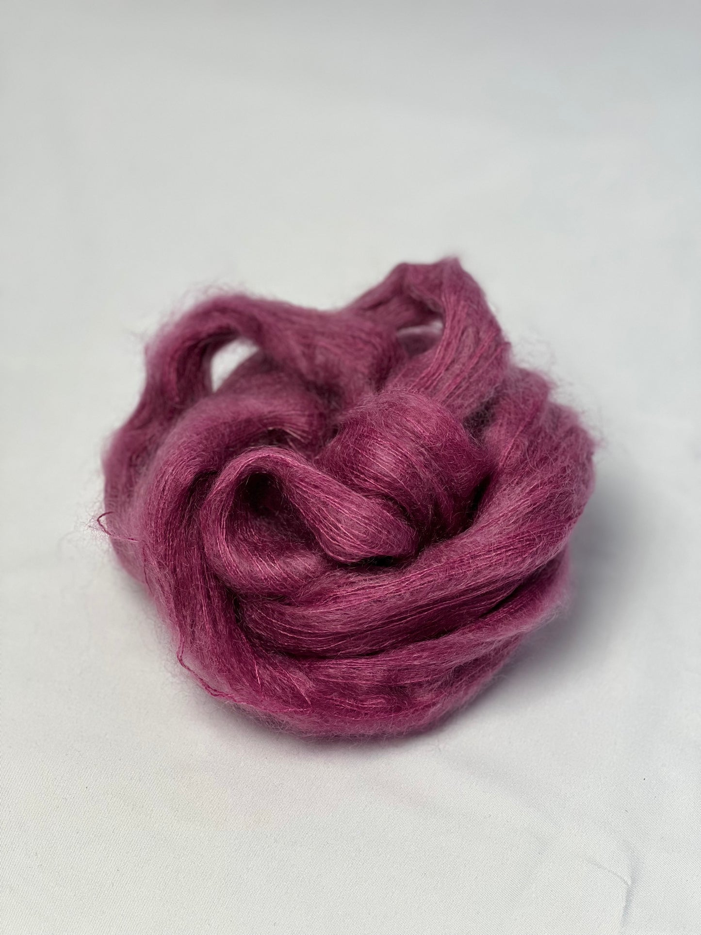 Unik Garn Silk Mohair - Blomme